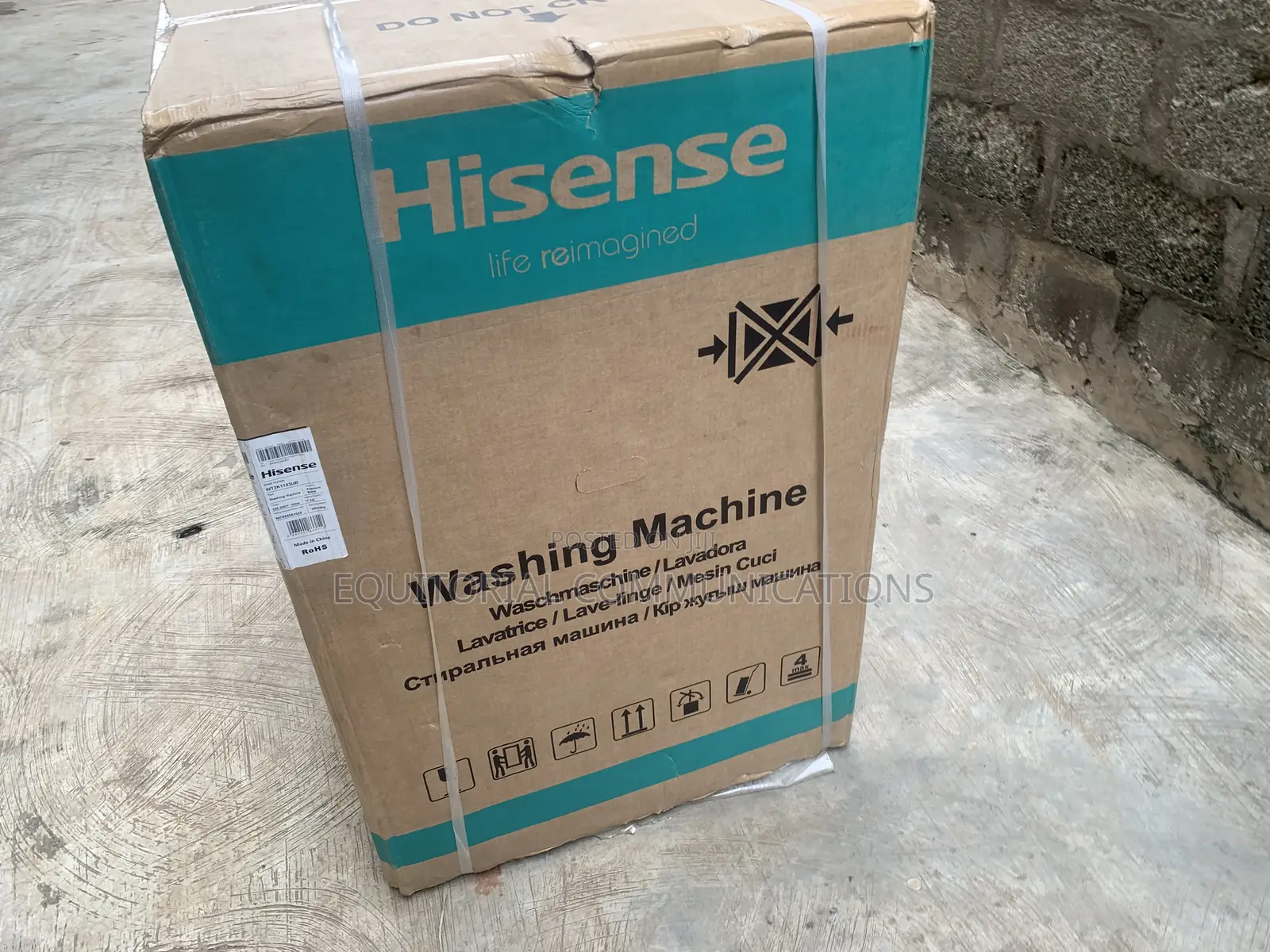 Hisense 11kg Automatic Washer – Powerful Spin Gentle Fabric Care
