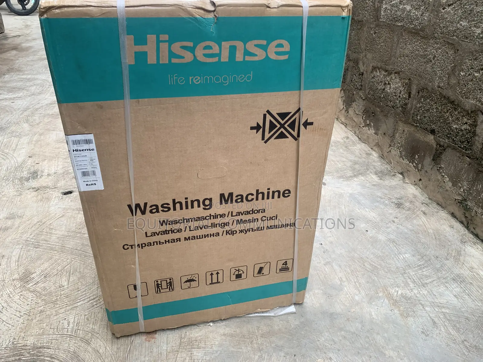 Hisense Wt3k1123ub Smart Family 11kg Washing Machine