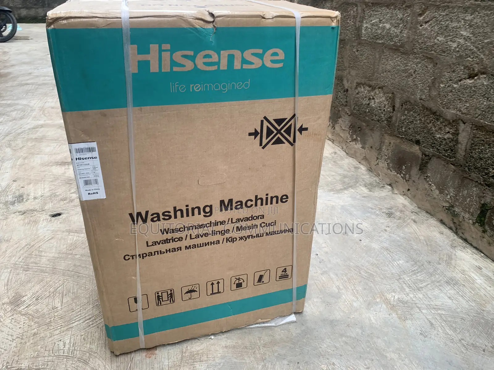 Hisense Wt3k1123ub Washing Machine – High Capacity Smart Performance