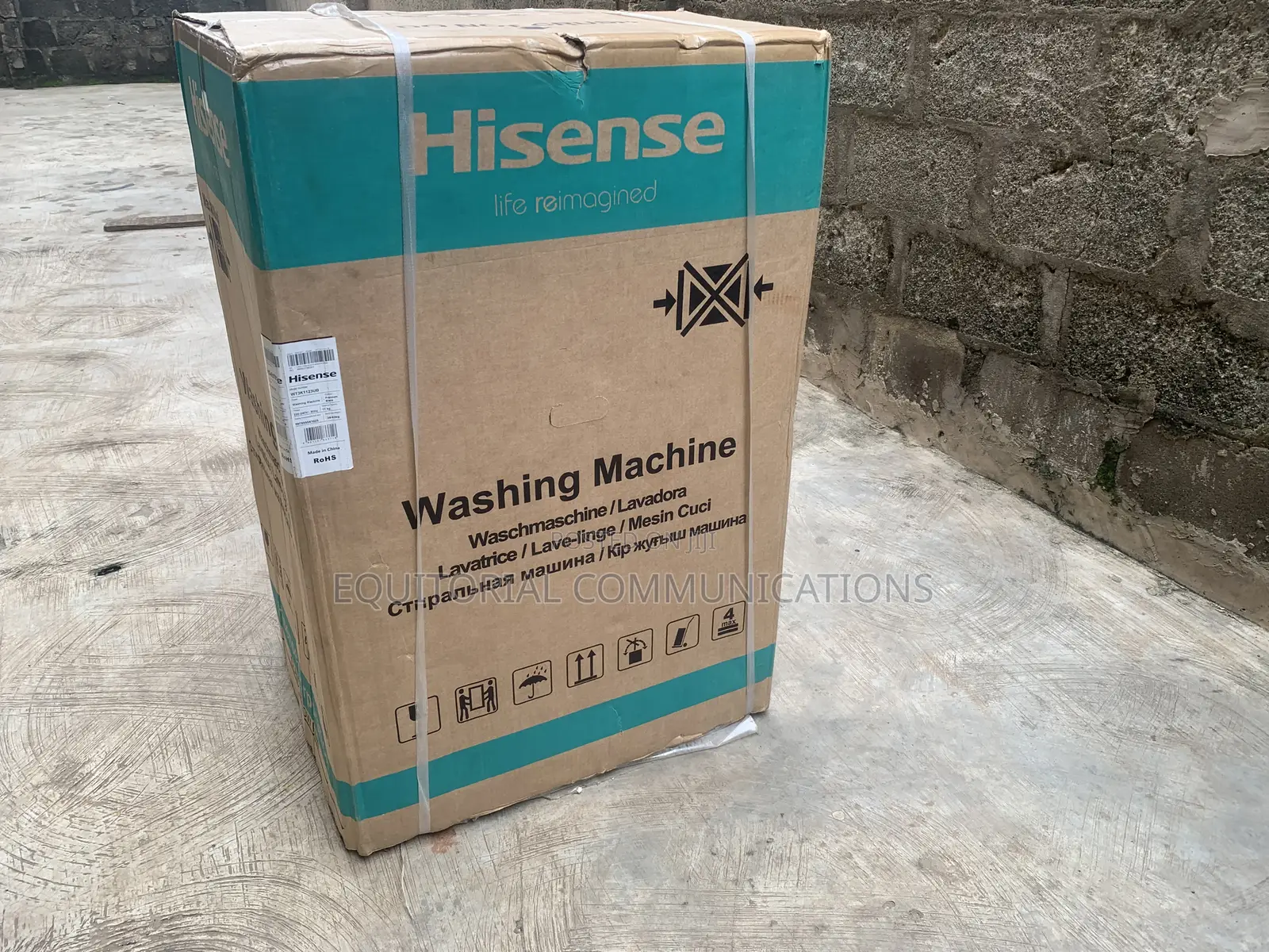 Hisense 11kg Smart Top Loader With Led Controls – Wt3k1123ub