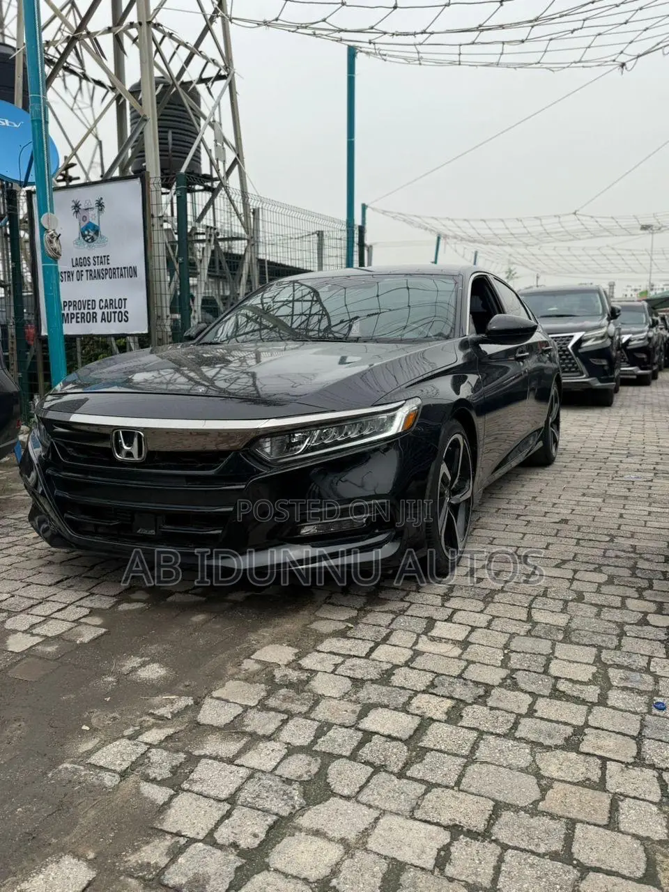 Honda Accord Sport (2.0L 4cyl Turbo 10A) 2019 Black