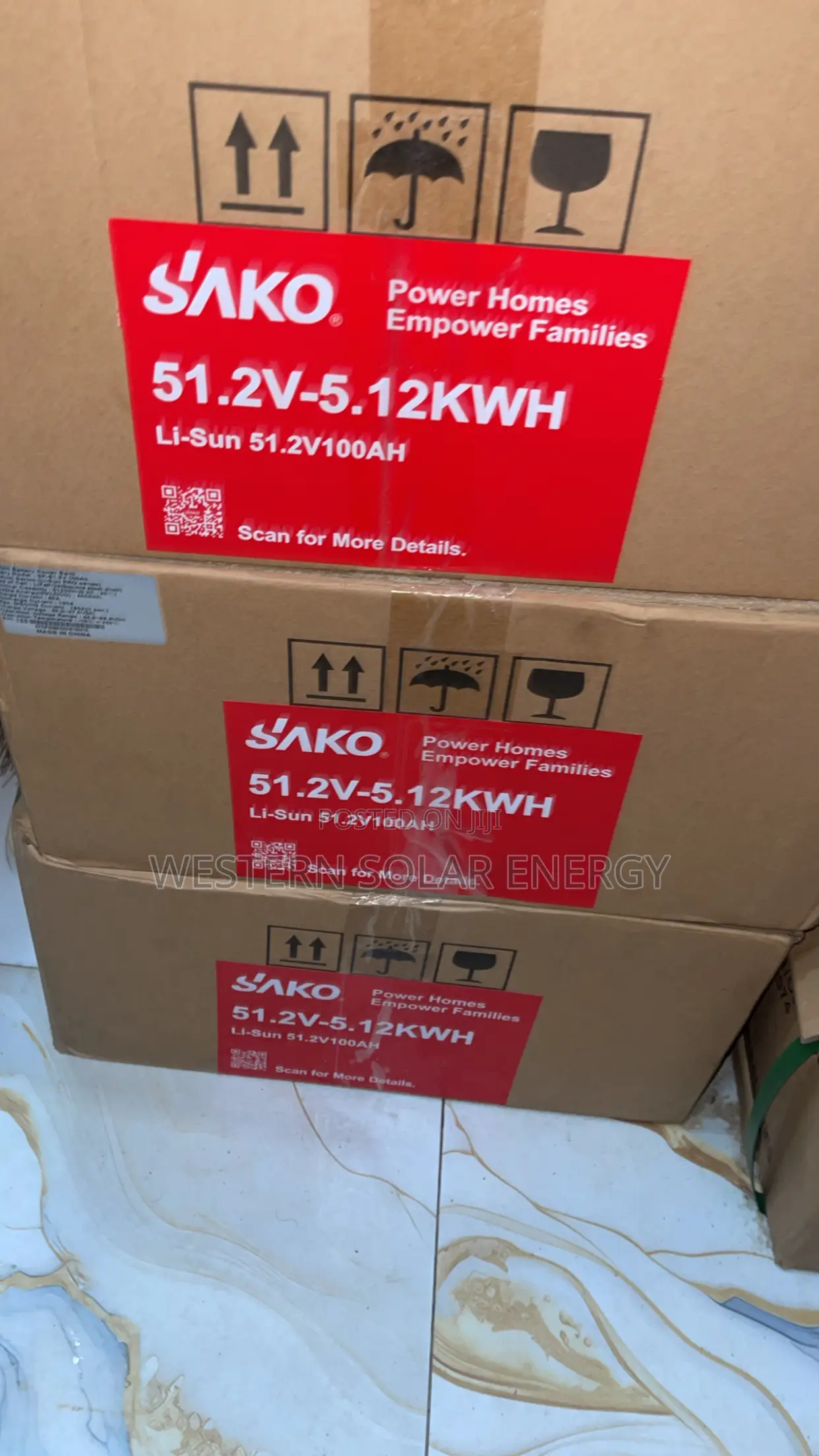 Sako 5kwh 24v Lithium Battery
