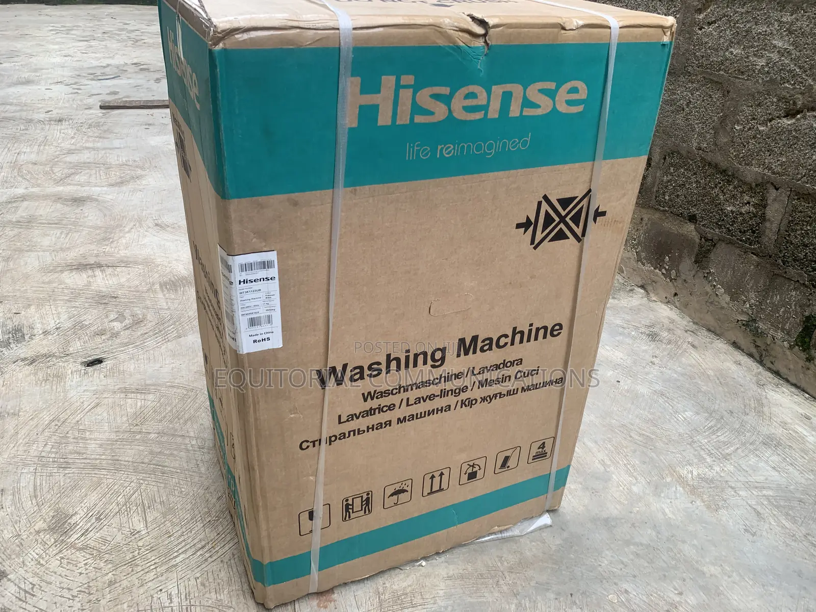 Hisense Wt3k1123ub Top Load 11kg Washer With Easy Led Operation