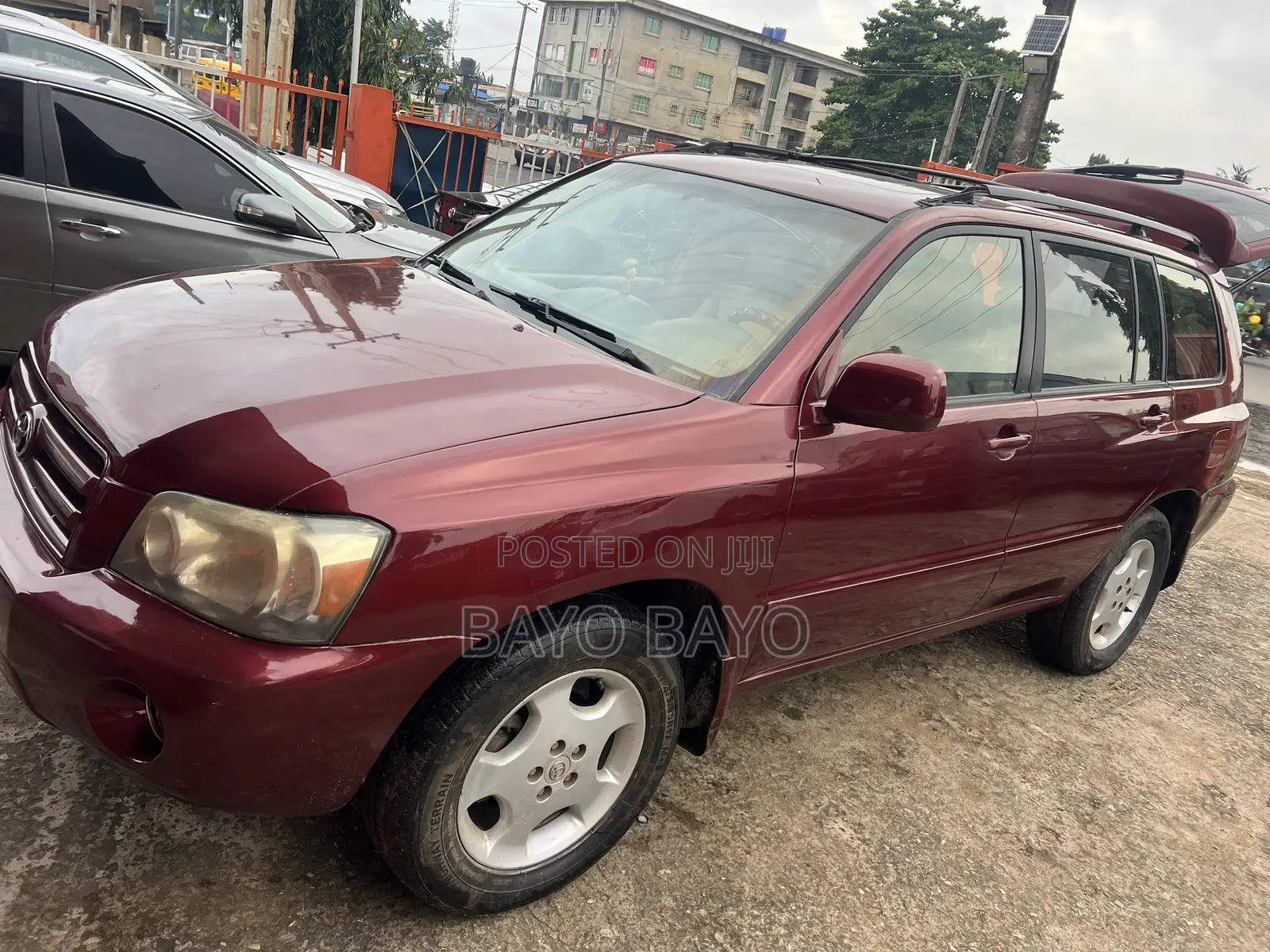 Toyota Highlander Limited V6 2007 Red