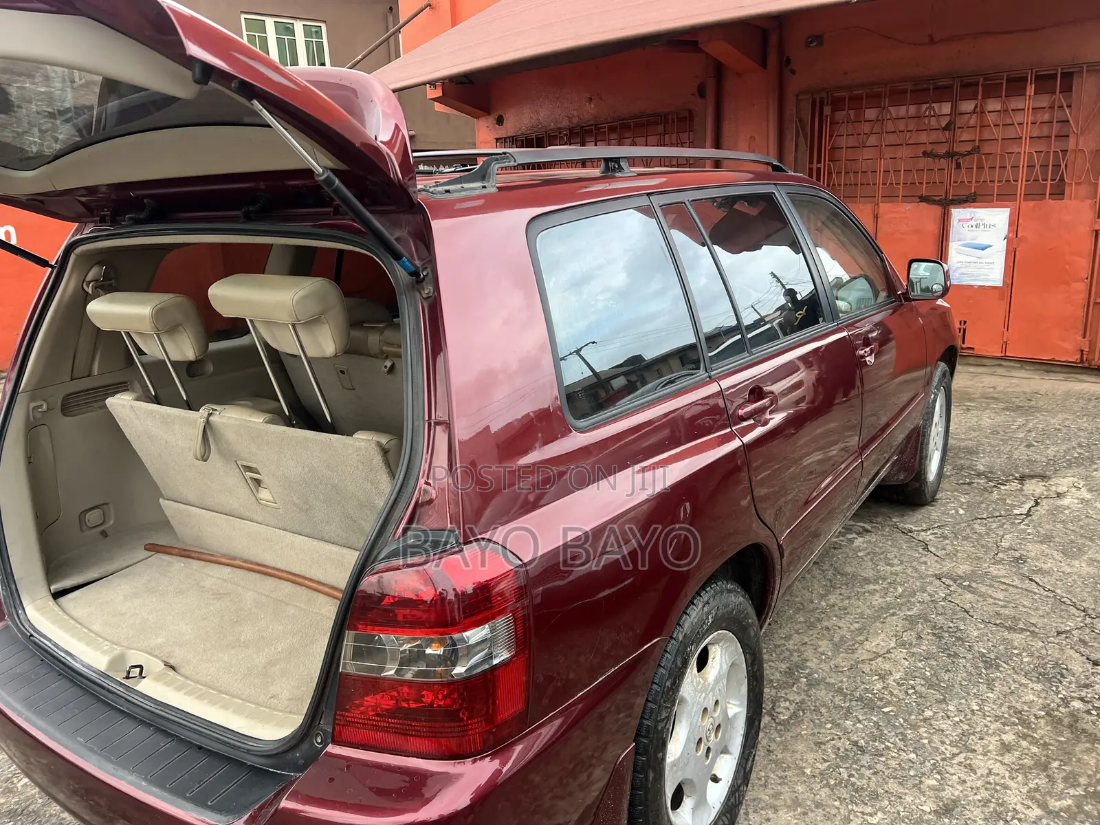 Toyota Highlander Limited V6 2007 Red