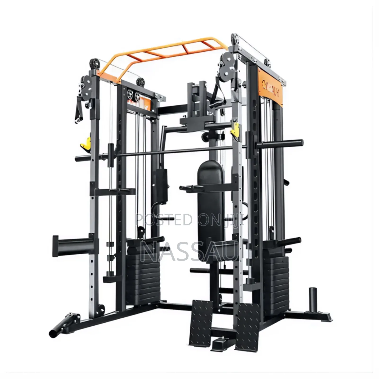 Multi-Functional Smith Machine + Cable Crossover + Pec Dec