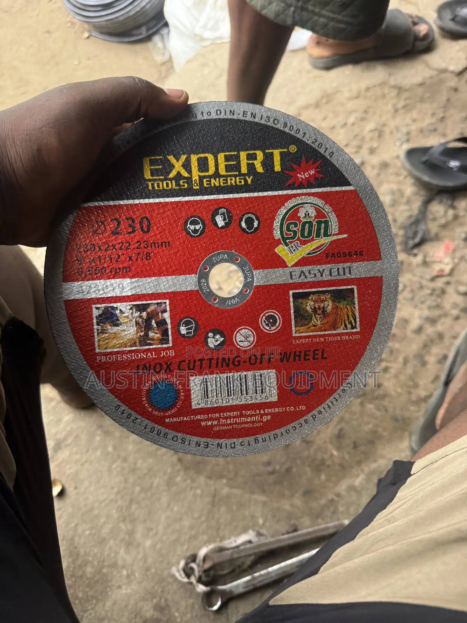 9 “Cutting Disc