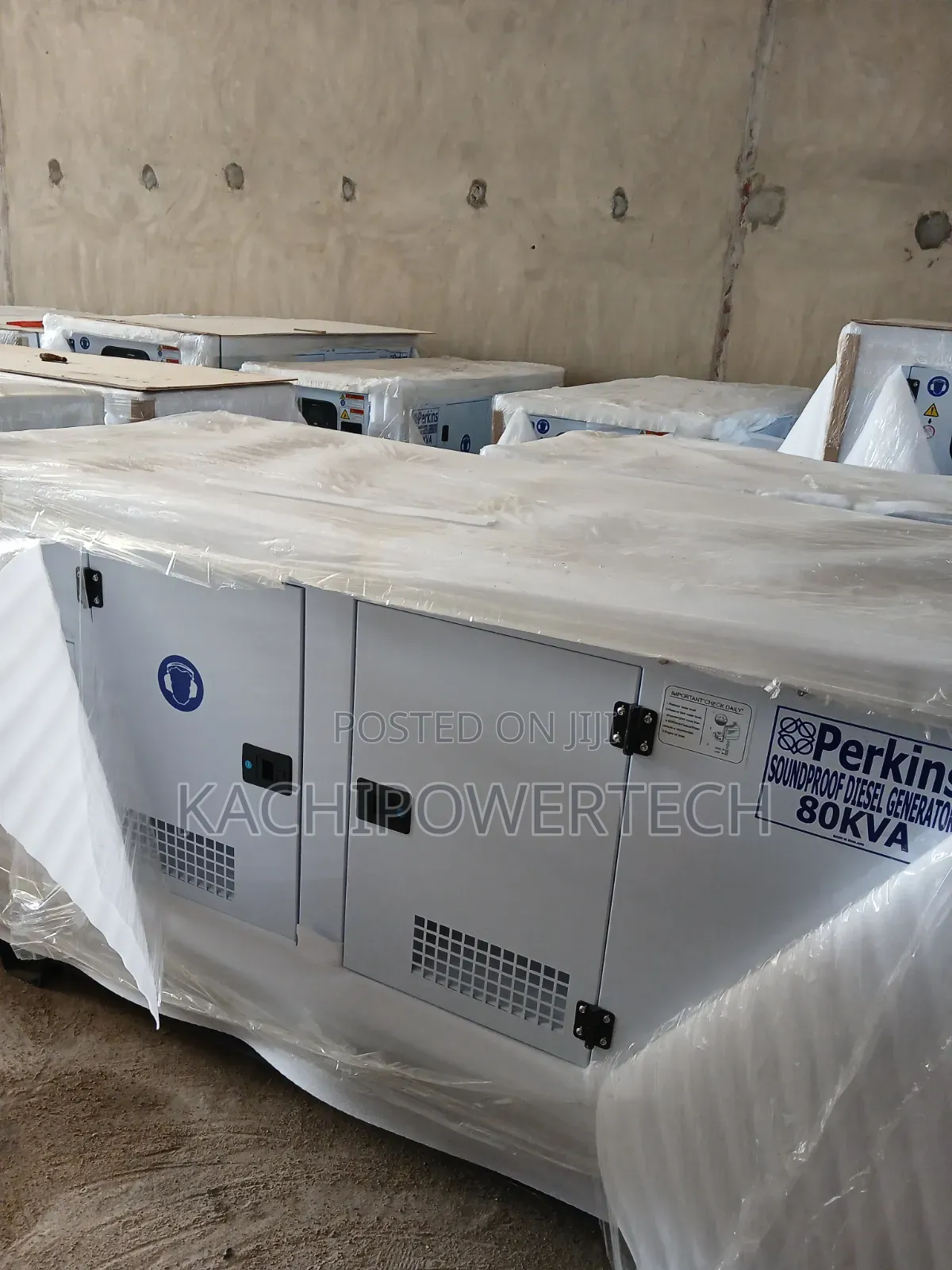 Brand New 80kva Perkins Soundproof Diesel Generator