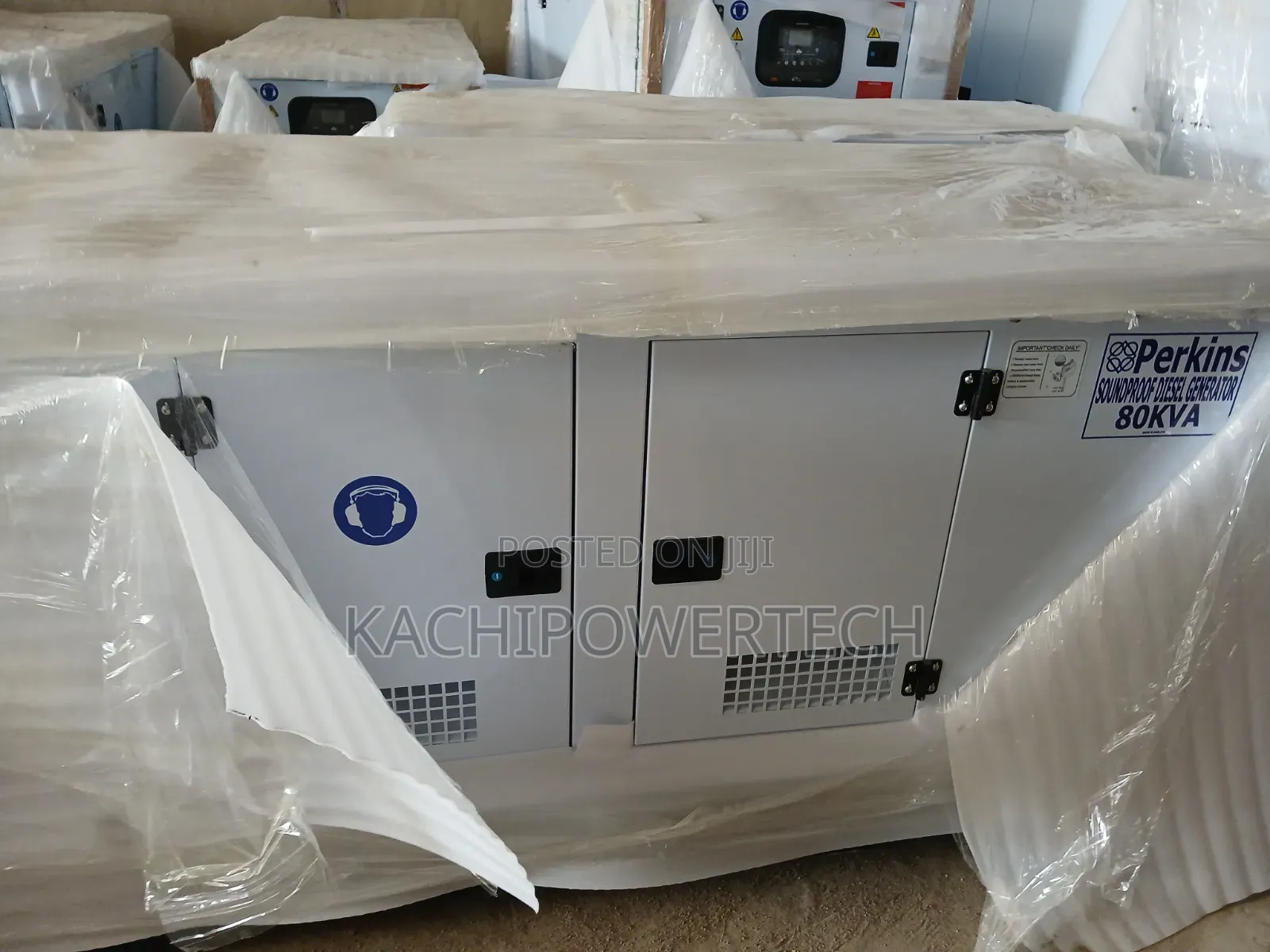 Brand New 80kva Perkins Soundproof Diesel Generator