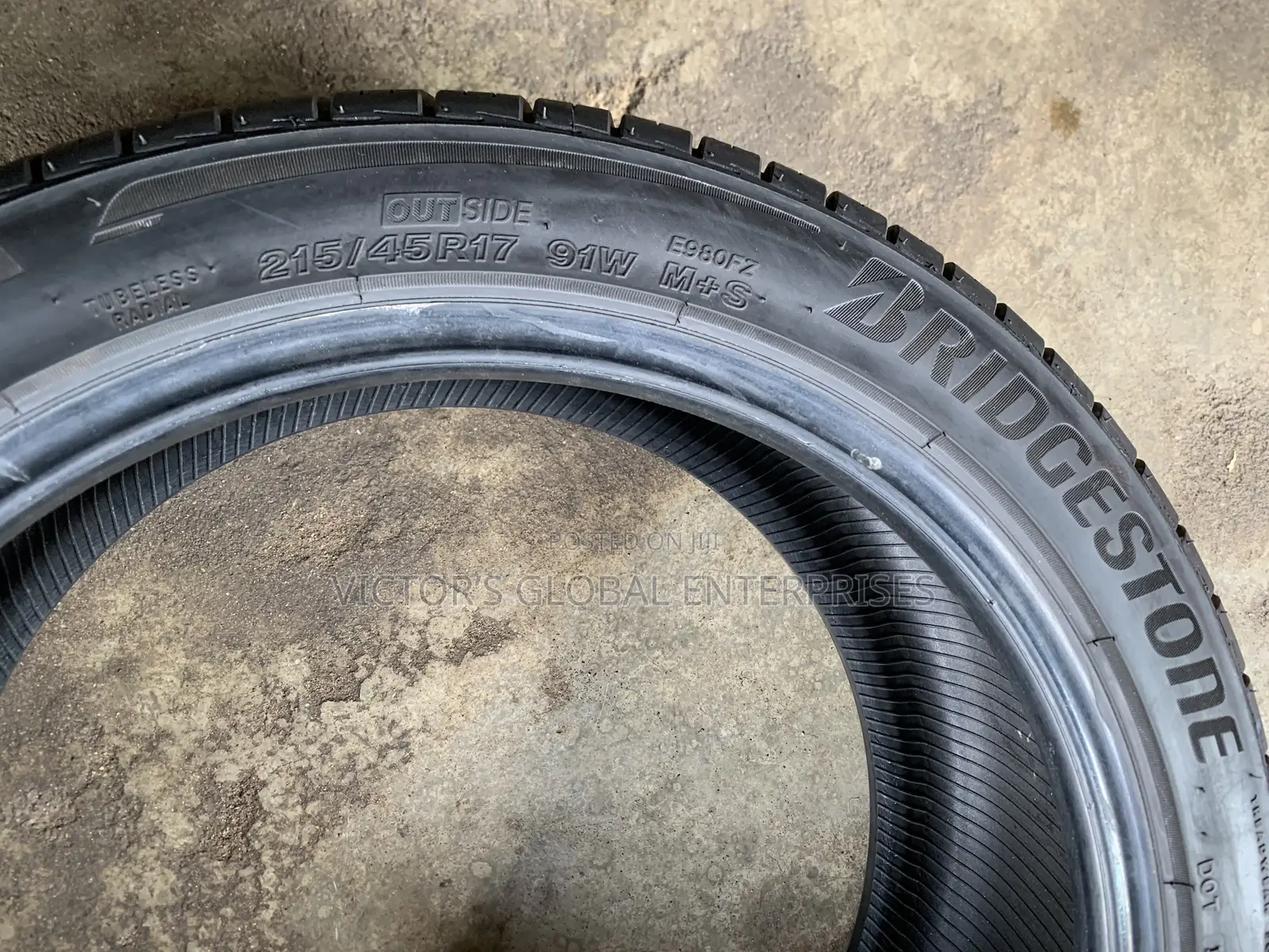 215/45r17 Direct Tokunbo Tires – 4 Uniform Tires | Clean Strong
