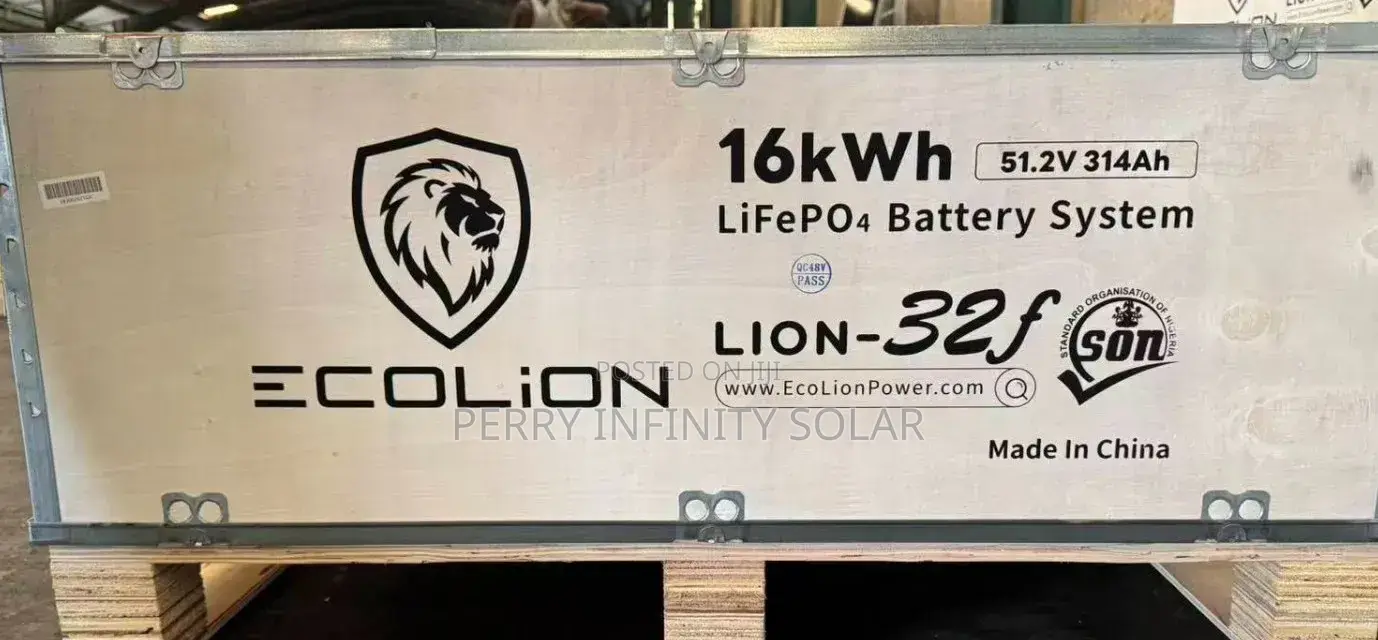 Ecolion 16kwh 51.2v Lifepo4 Lithium Battery – 5 Years Warranty