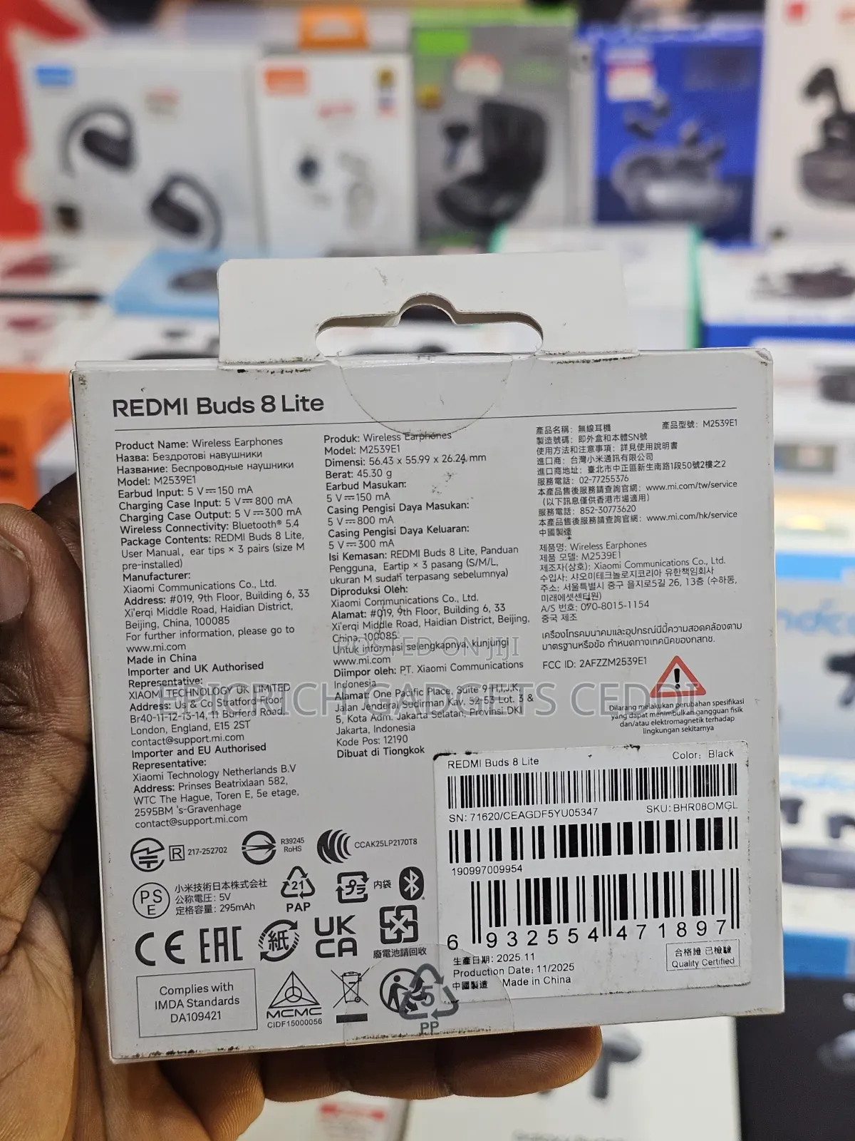 Redmi Buds 8 Lite Wireless Earbud With Anc