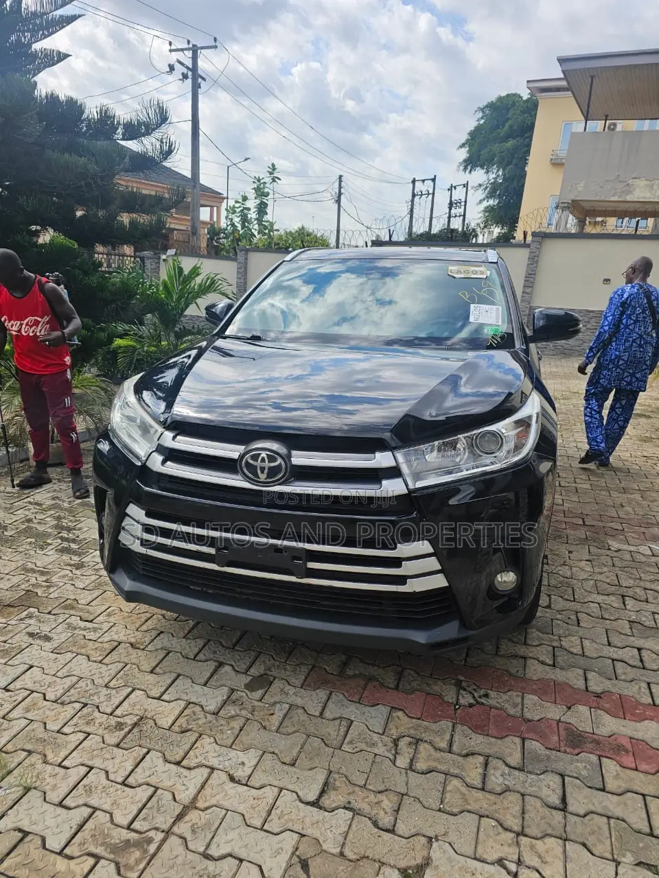 Toyota Highlander XLE 2019 Black
