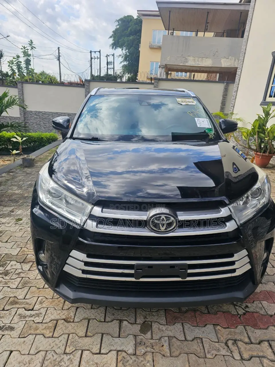 Toyota Highlander XLE 2019 Black