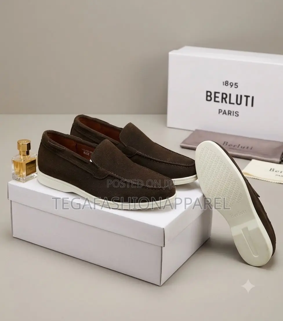 Berluti Suede Loafers