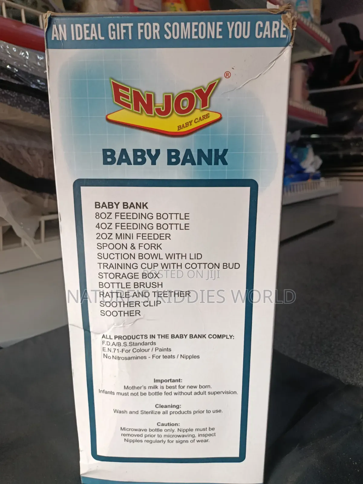 Baby Bank Feeder Set