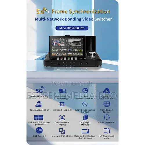Mine Media R20 5g Bonding Video Switcher