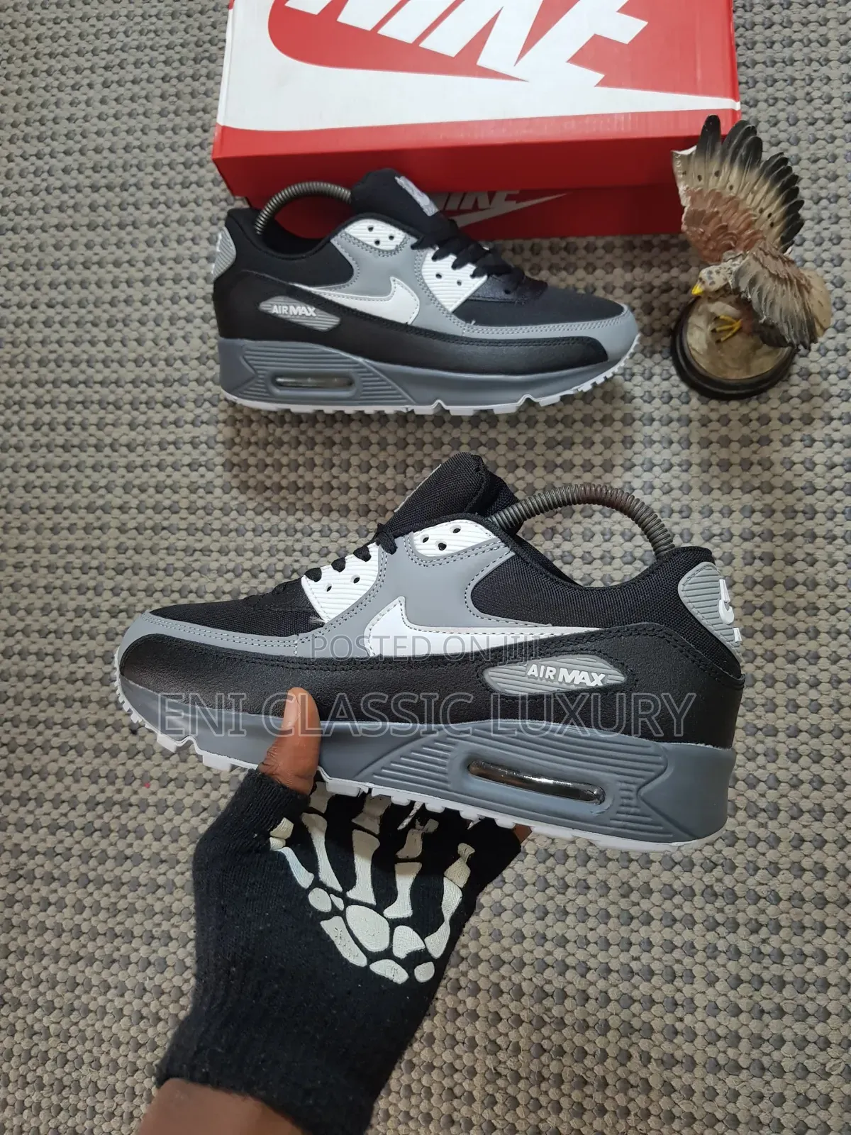 Top Quality Luxury Men's Designer Sneakers Nike Well Branded Package