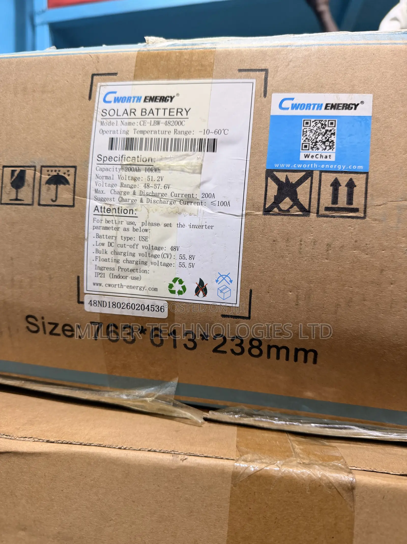 Cworth 5kw Solar Battery