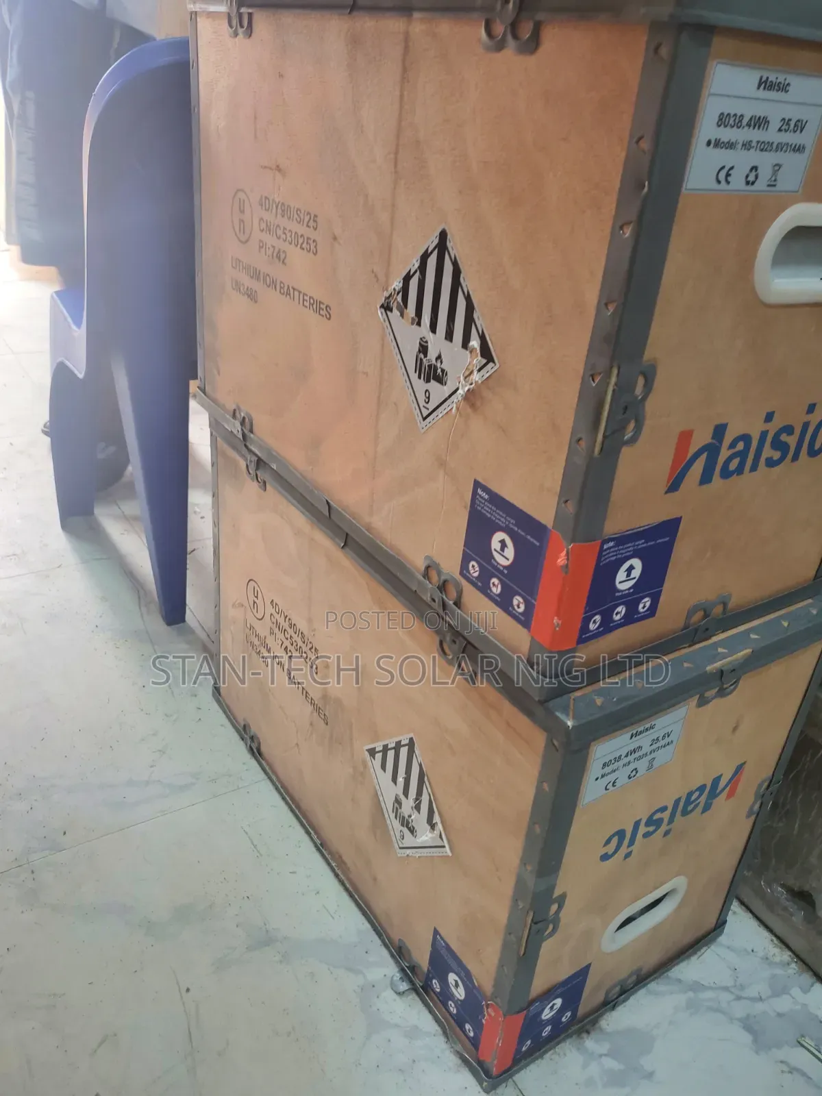 Haisic 8kwh 24v White Lithium Battery