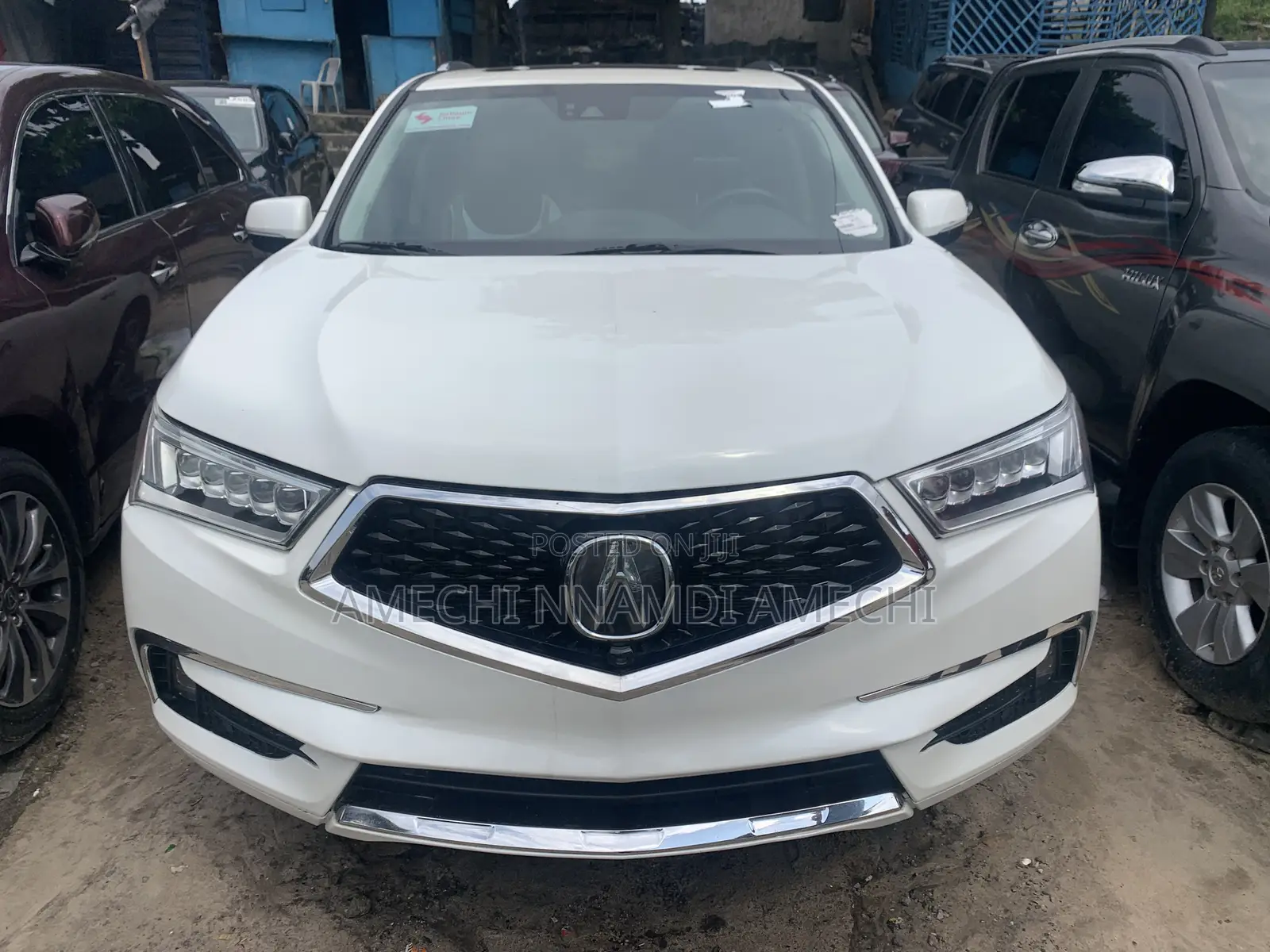 Acura MDX w/Advance & Ent. Pkgs SH-AWD 2018 White