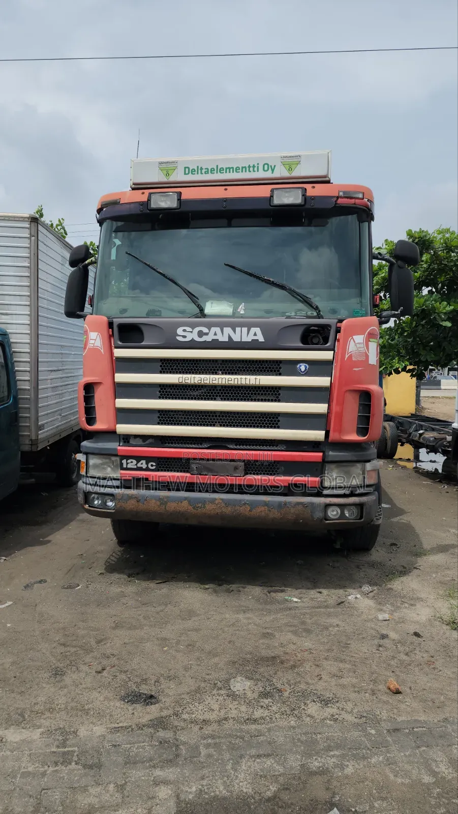 Foreign Used Scania Tipper 12 Tyres