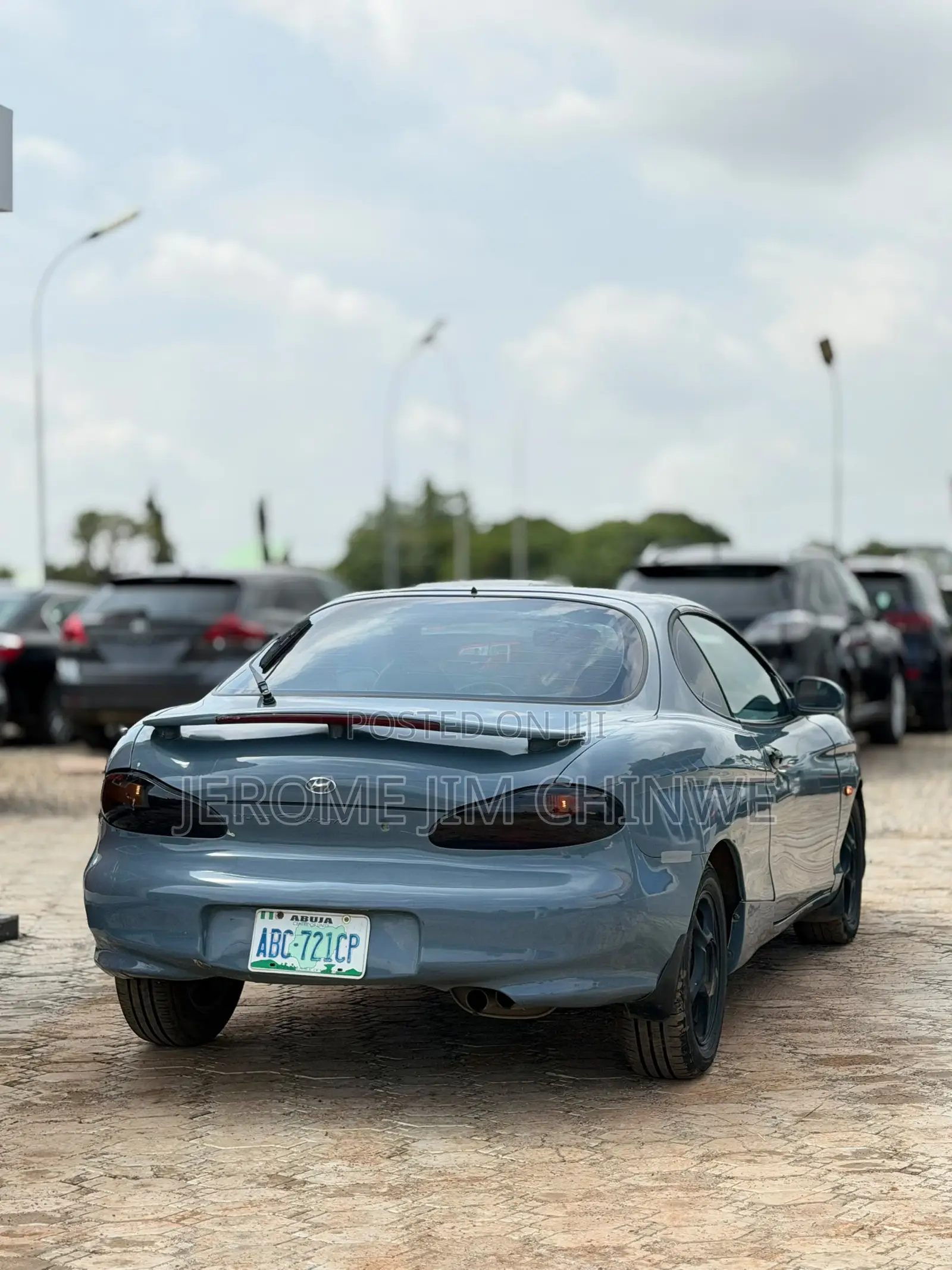 Hyundai Tiburon 2001 Blue 