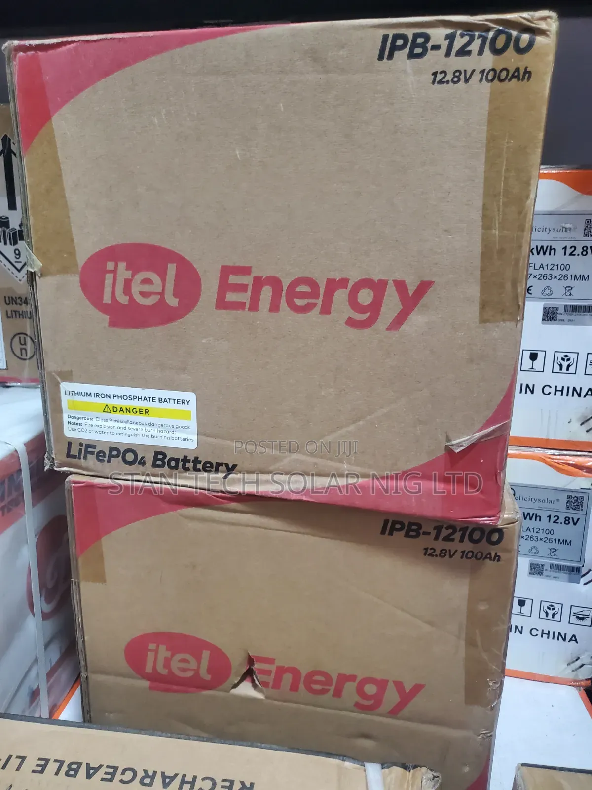 Itel 100ah 12v Lithium Battery