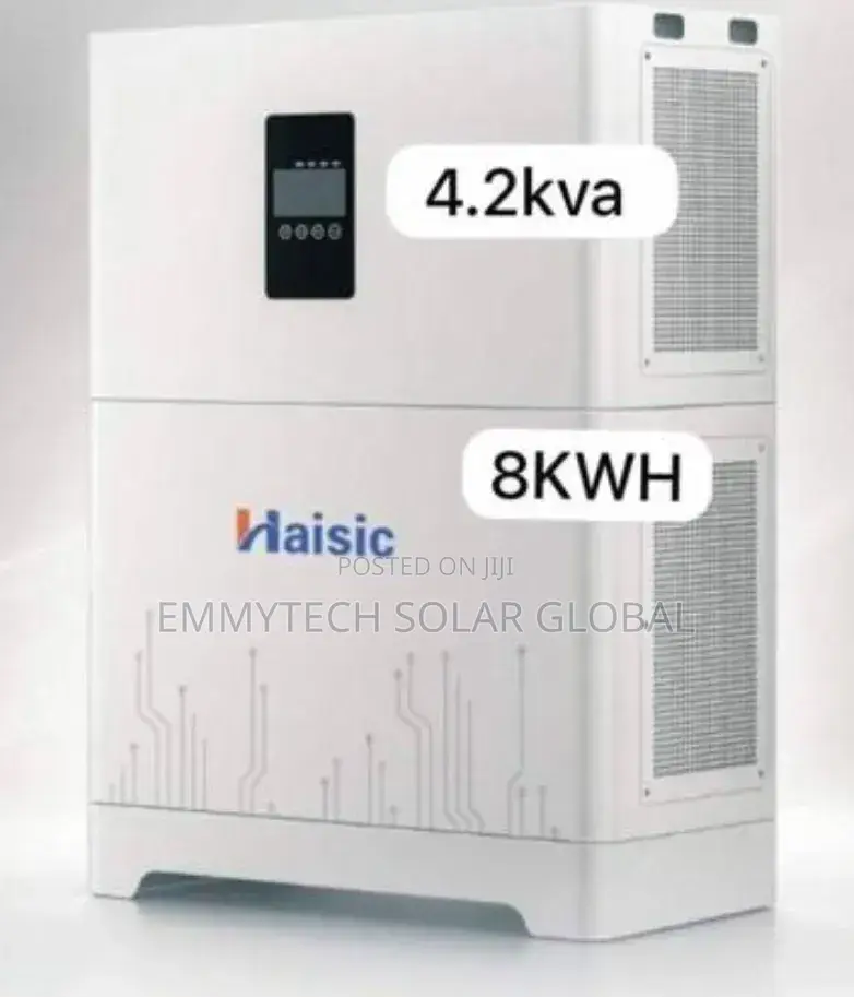 Haisic 4.2kva, 8kwh All-in-One Solar Generator