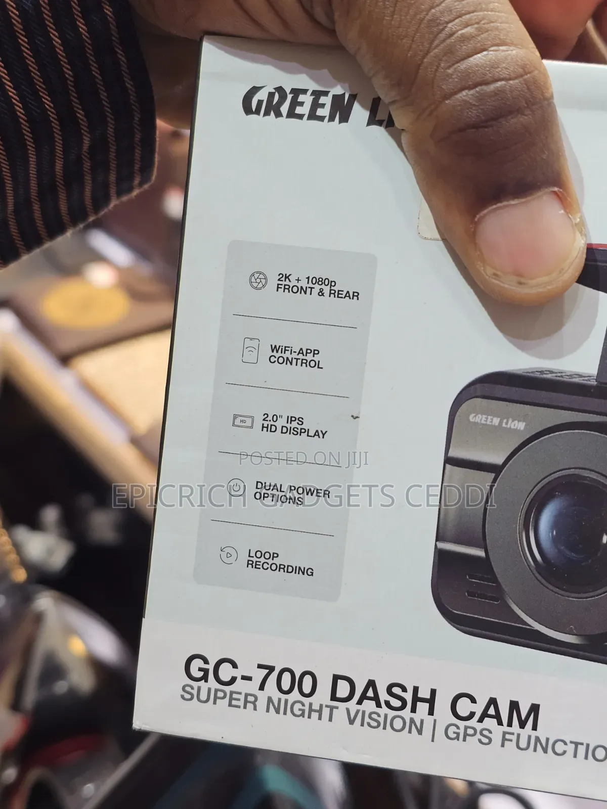 Car Dashcam Night Vision, Gps, Camera, 24/7 Parking Monitoring