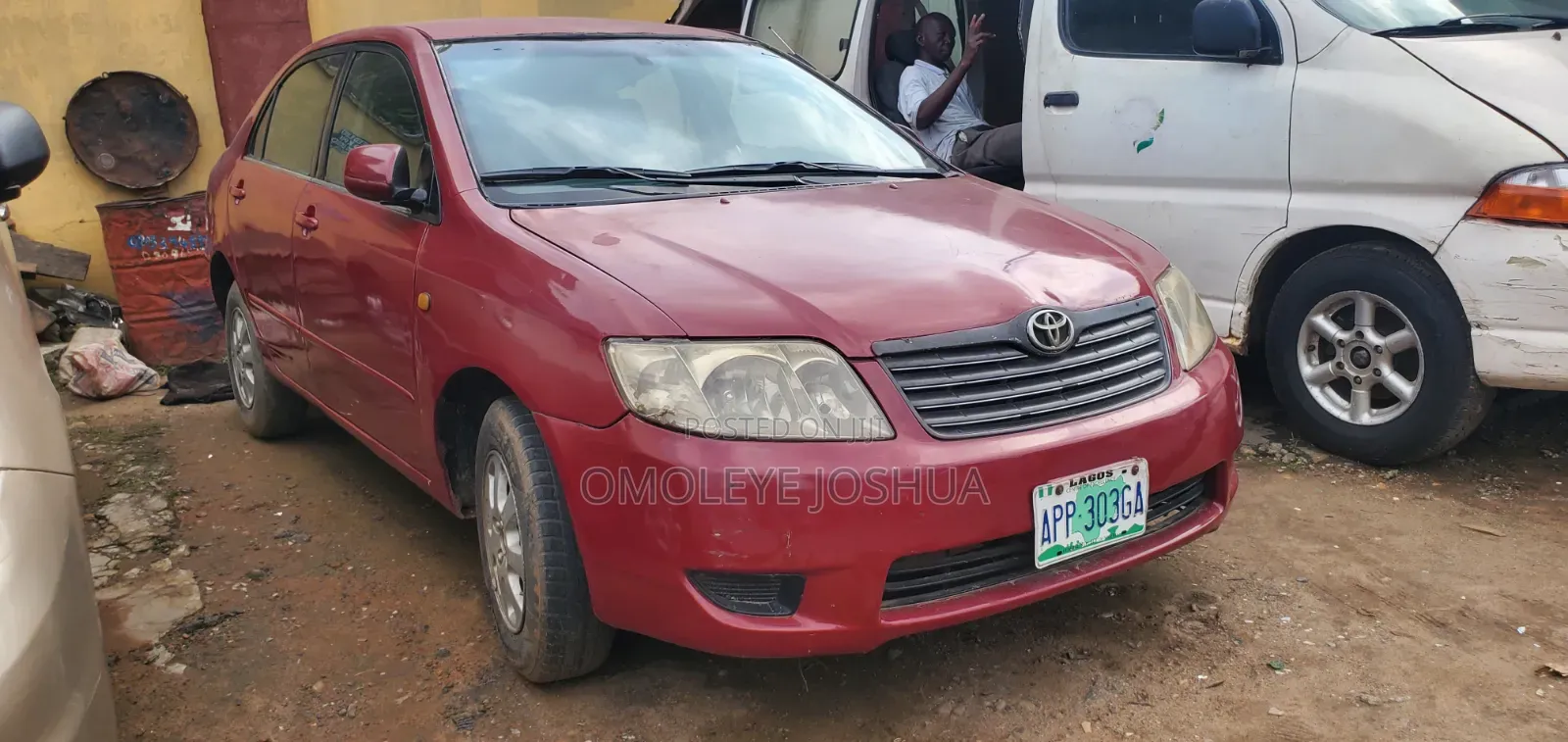 Toyota Corolla 2004 Red