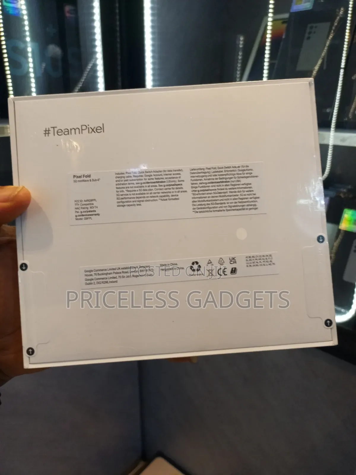 New Google Pixel Fold 256 GB Black