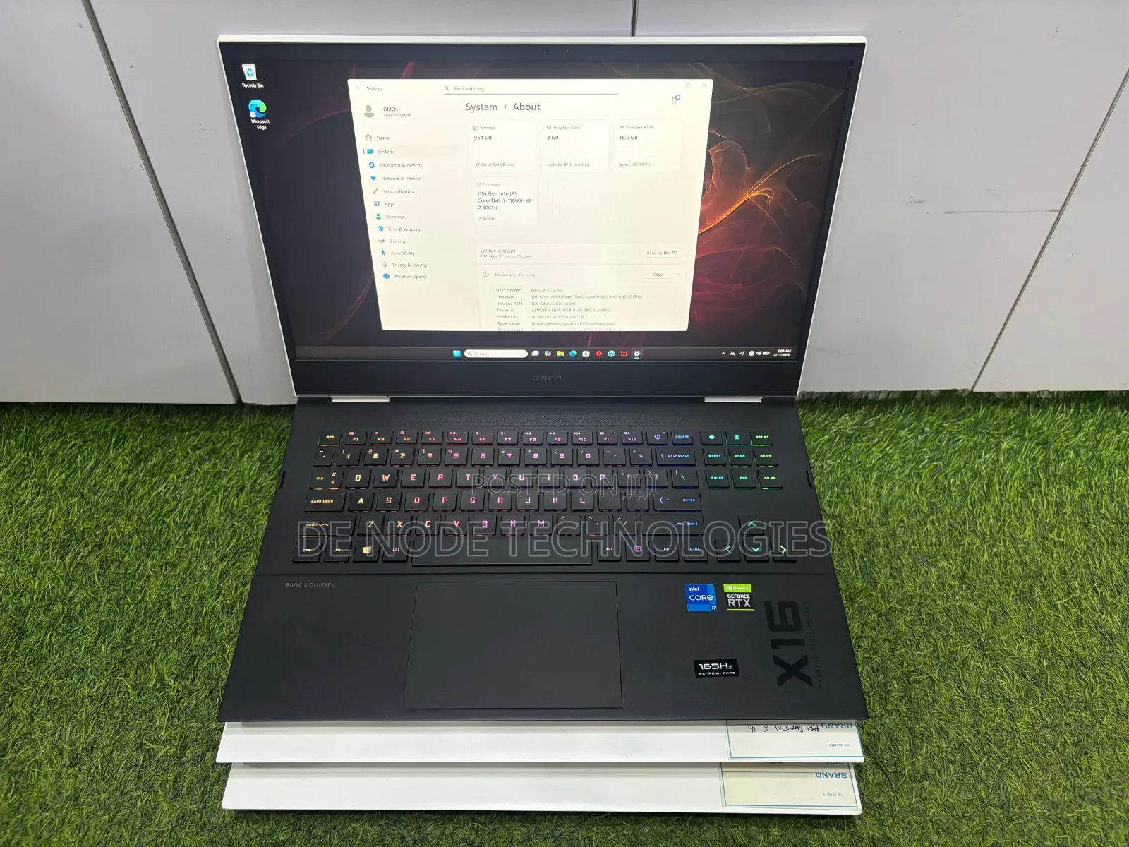 Laptop HP Omen X 16GB Intel Core i7 SSD 1T