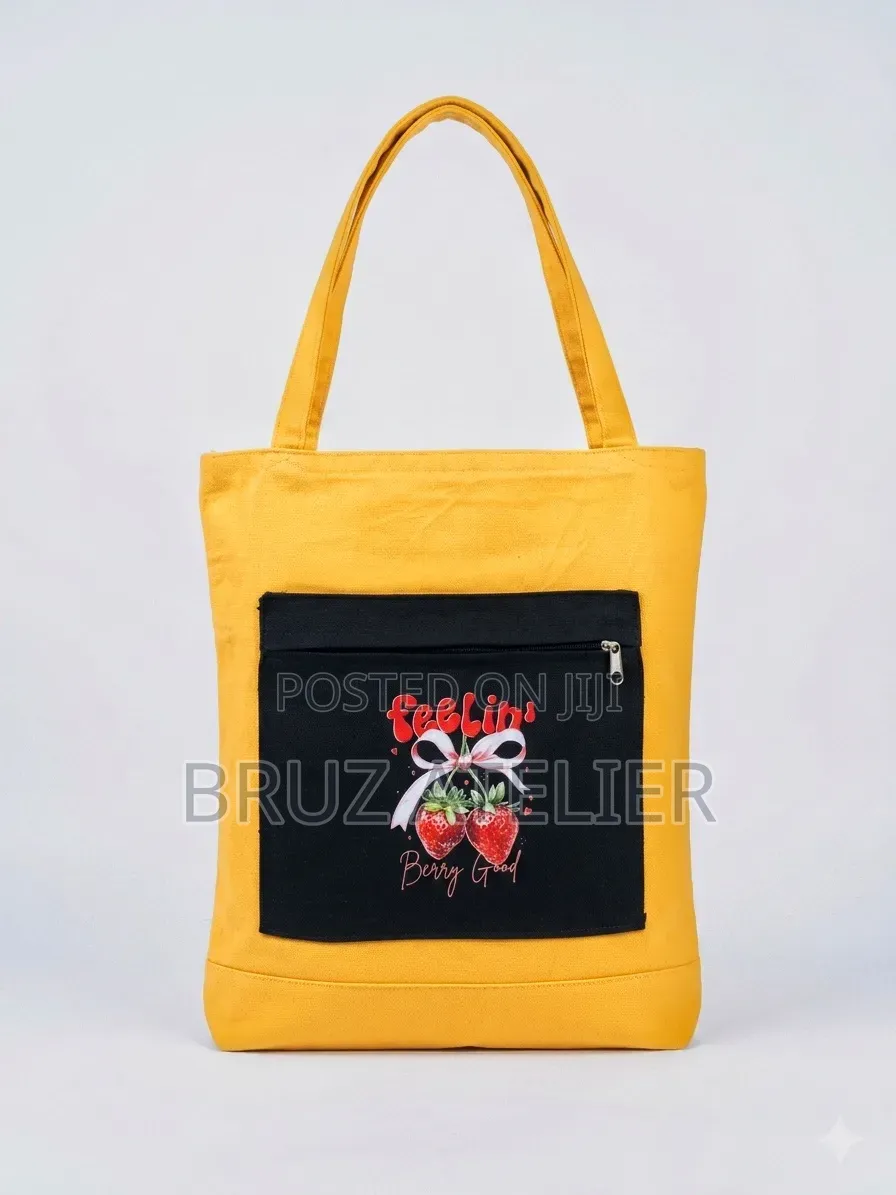 Customized Pocket Tote Bags