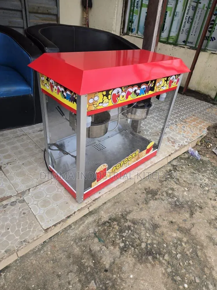 Double Pot Popcorn Machine