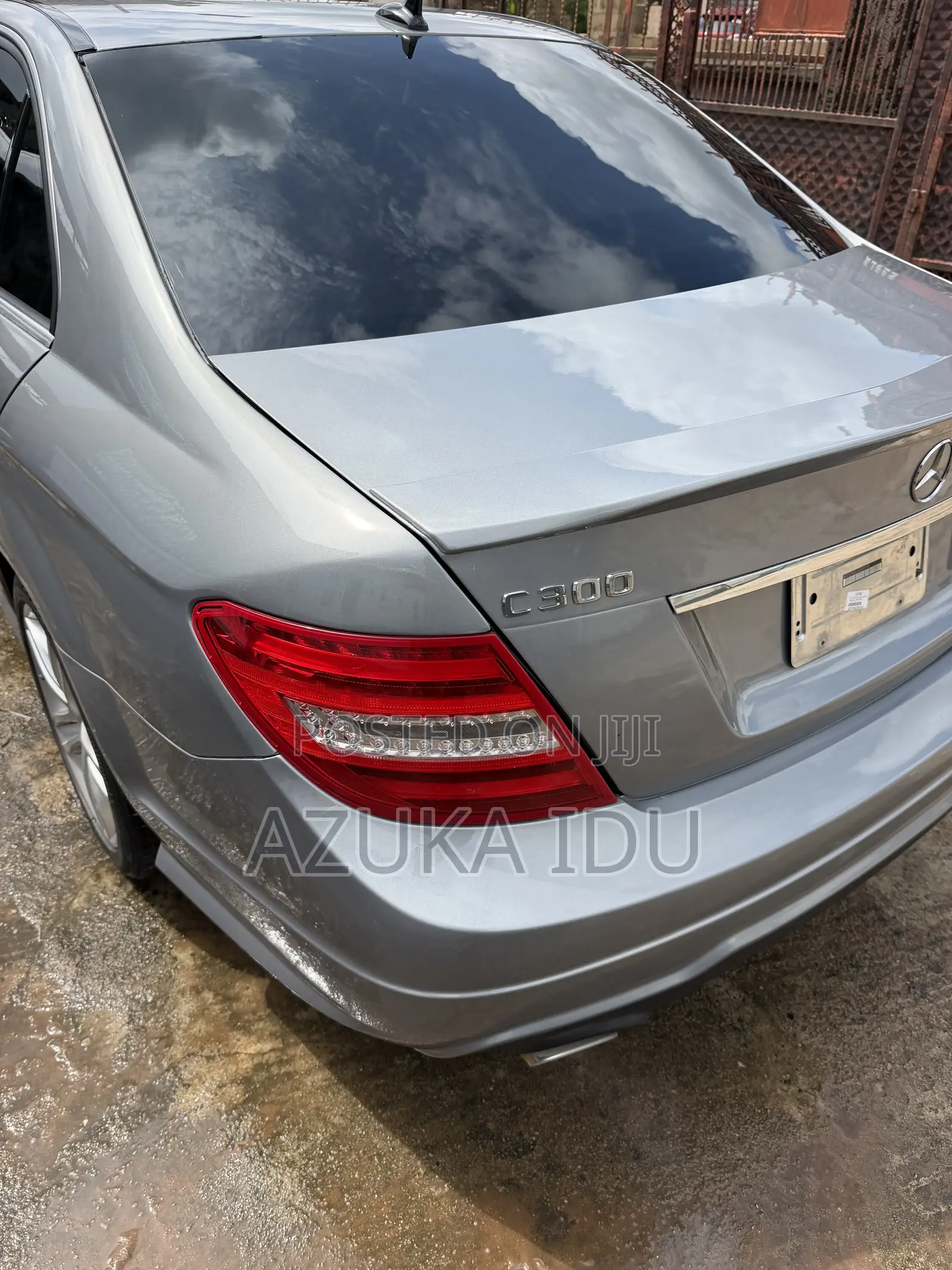 Mercedes-Benz C300 Sport 4Matic Sedan AWD (3.5L 6cyl 7A) 2014 Gray