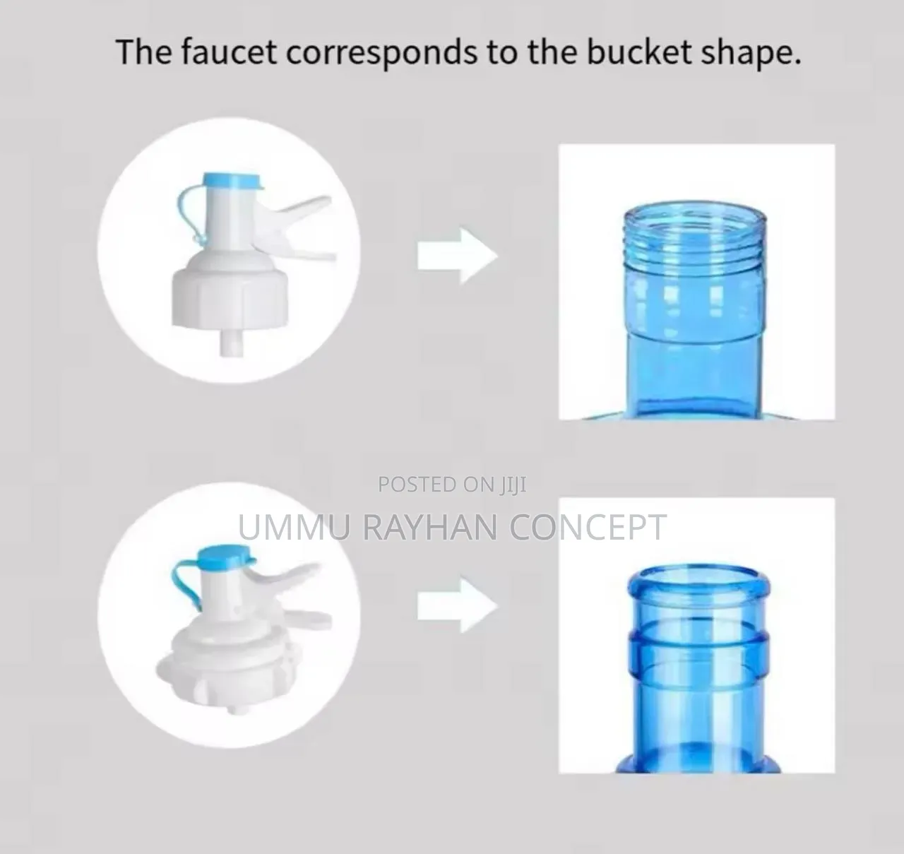 U-Shaped Water Dispenser Rack.