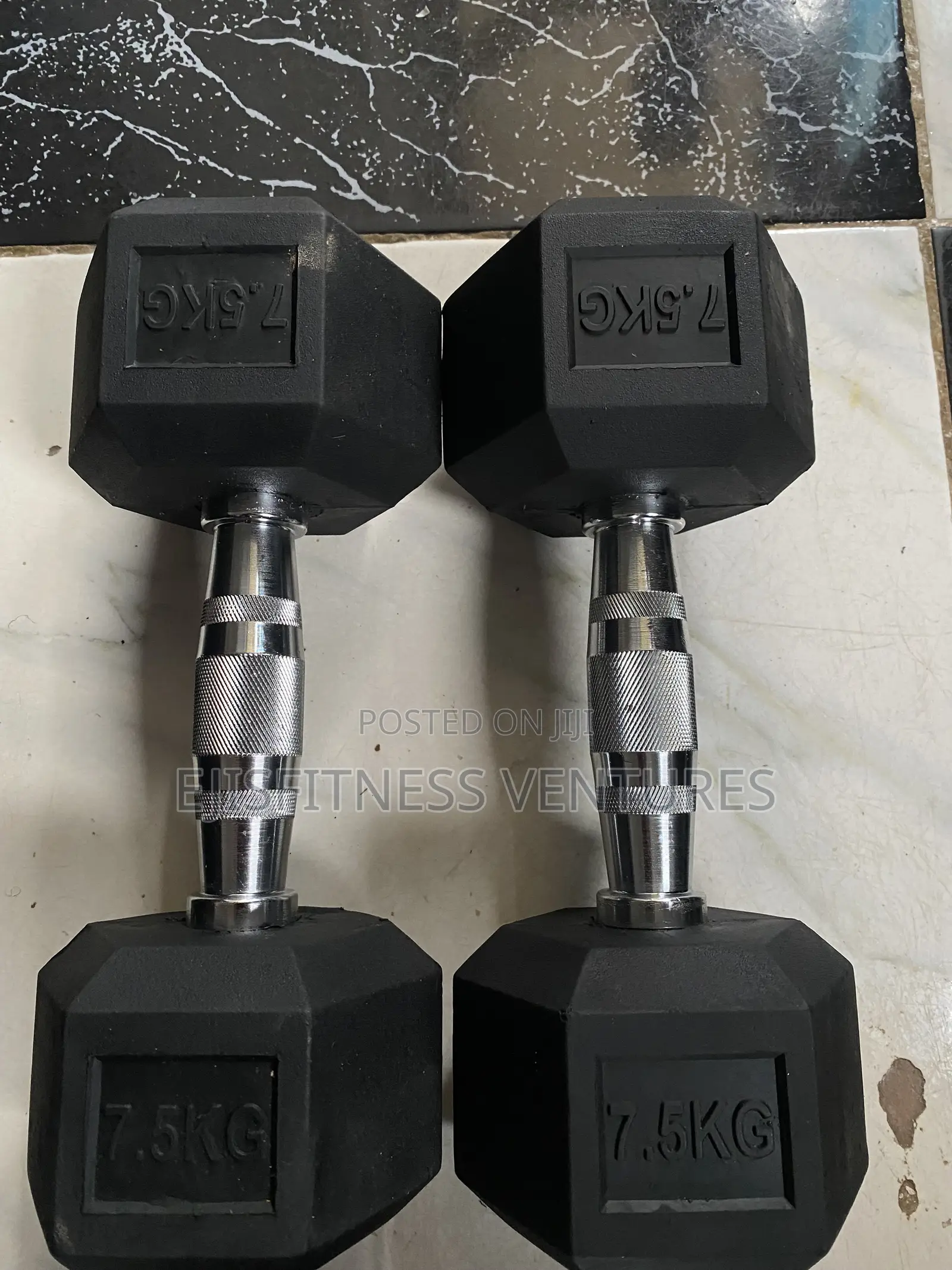 7.5kg Hexagon Dumbell
