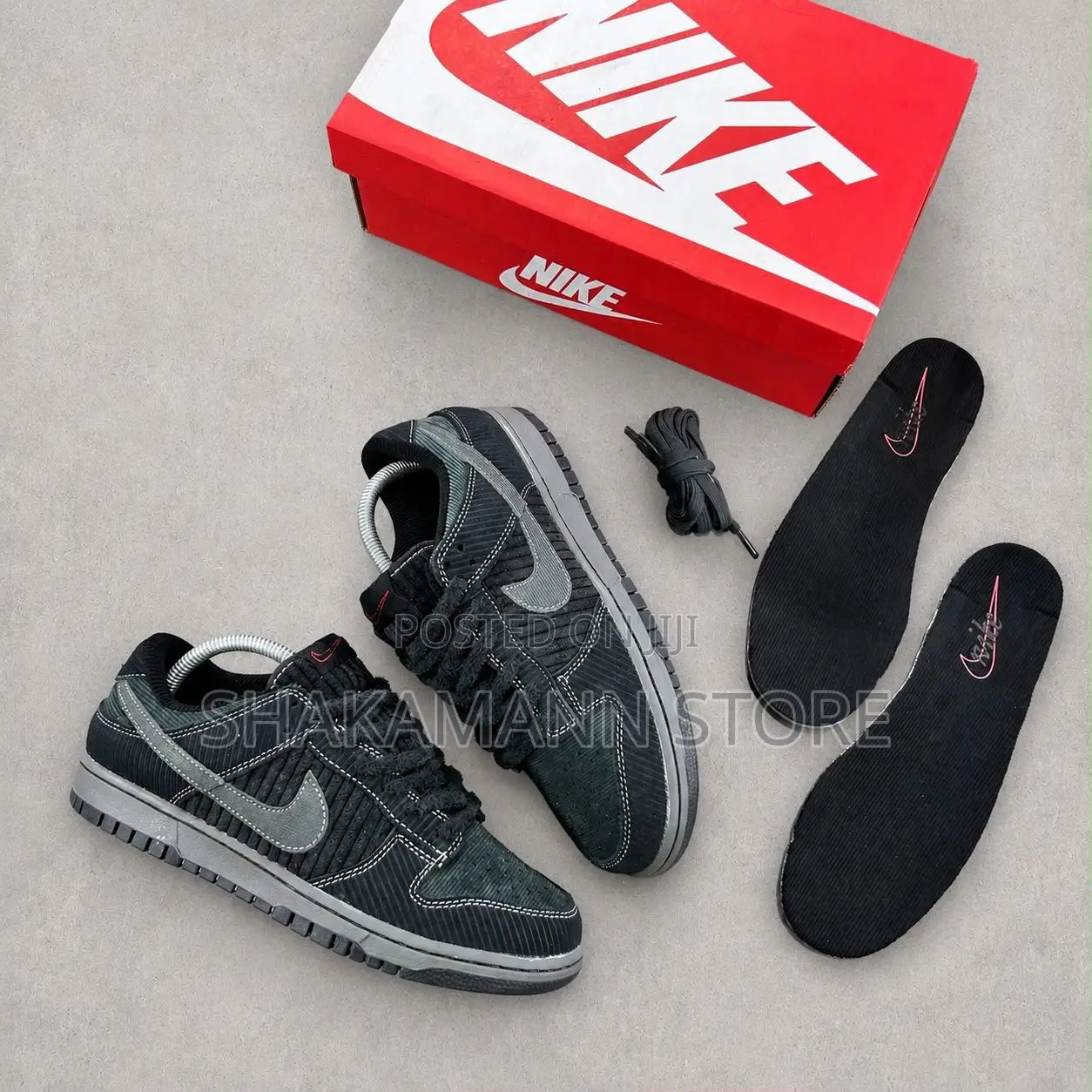 New Nike Sb Dunk Low Retro Premium “Anthracite ’Snks”