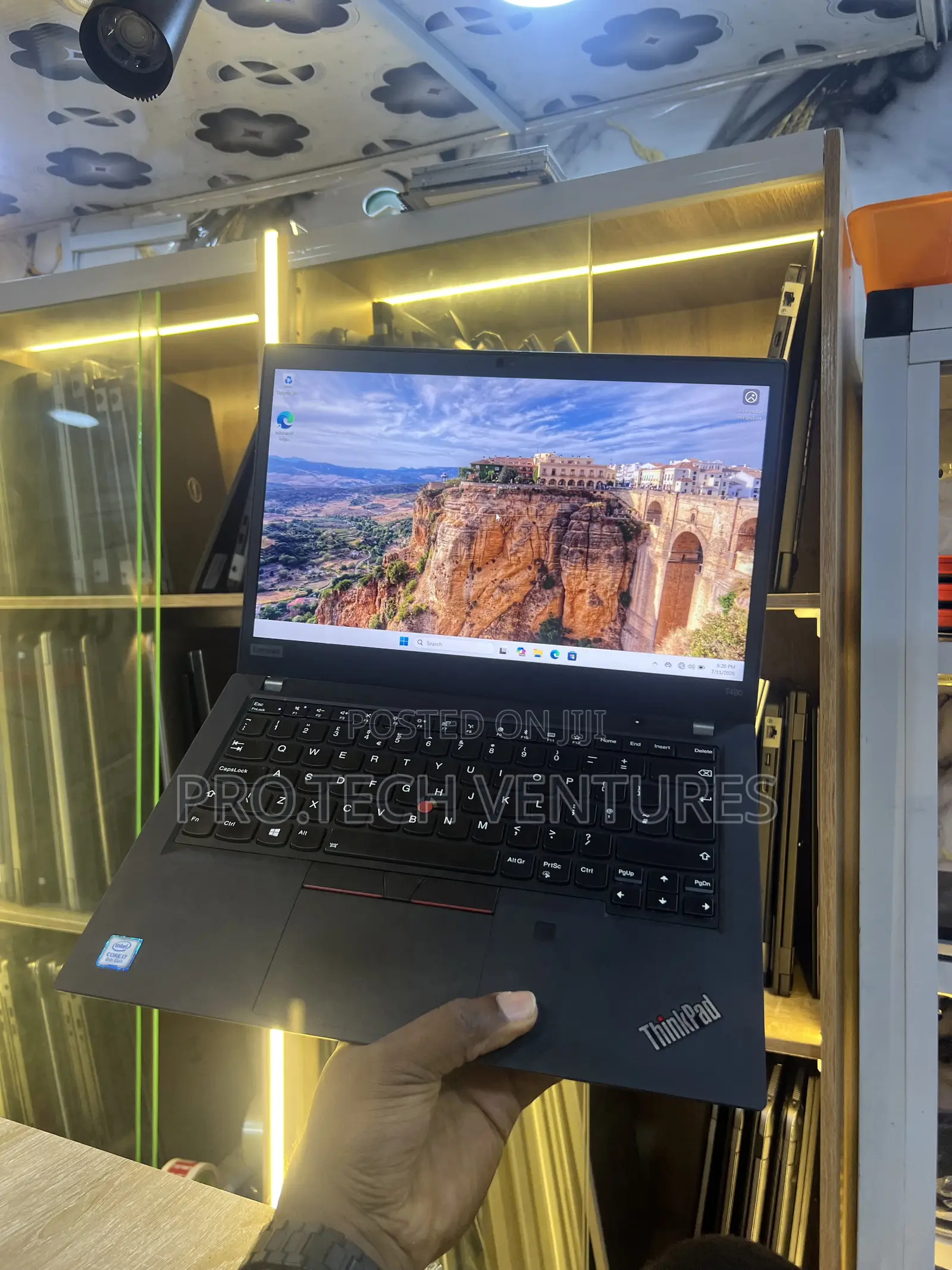 Laptop Lenovo ThinkPad T490s 16GB Intel Core i7 SSD 256GB