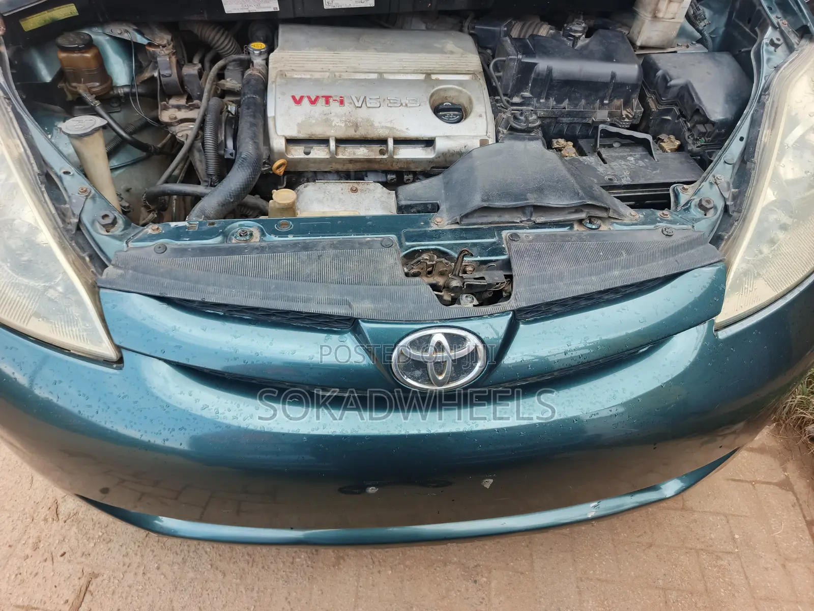 Toyota Sienna LE 4WD 2007 Green