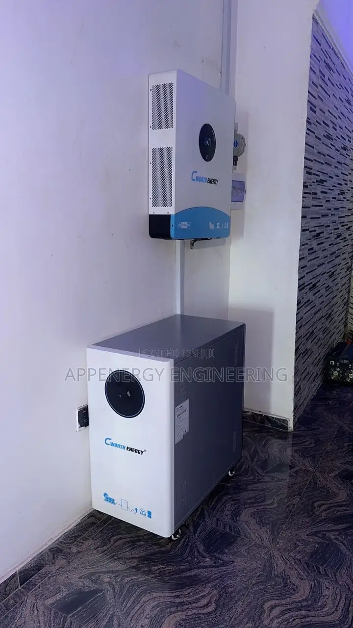 12kva Installation Paired With 15kwh