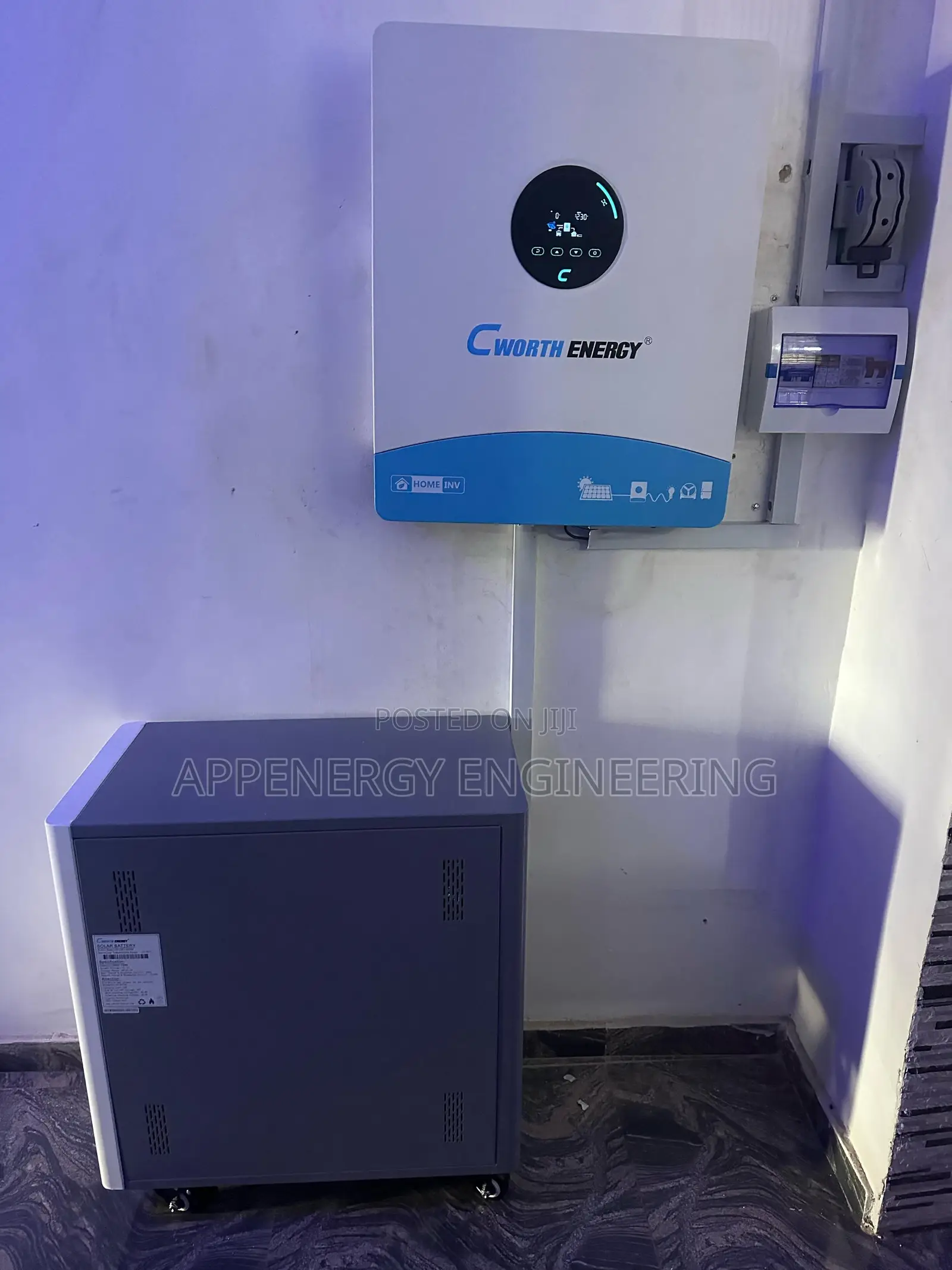 12kva Installation Paired With 15kwh