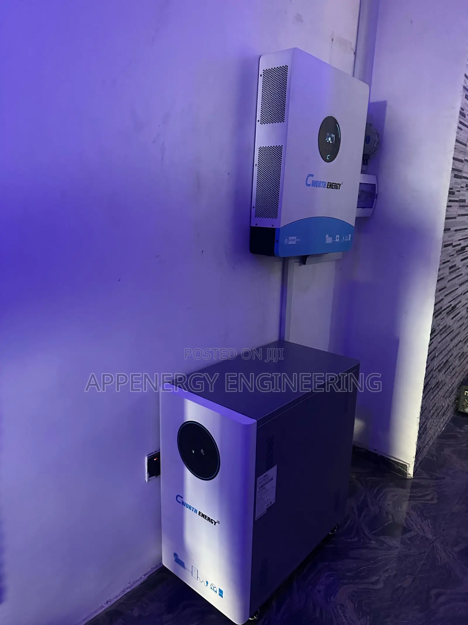 12kva Installation Paired With 15kwh