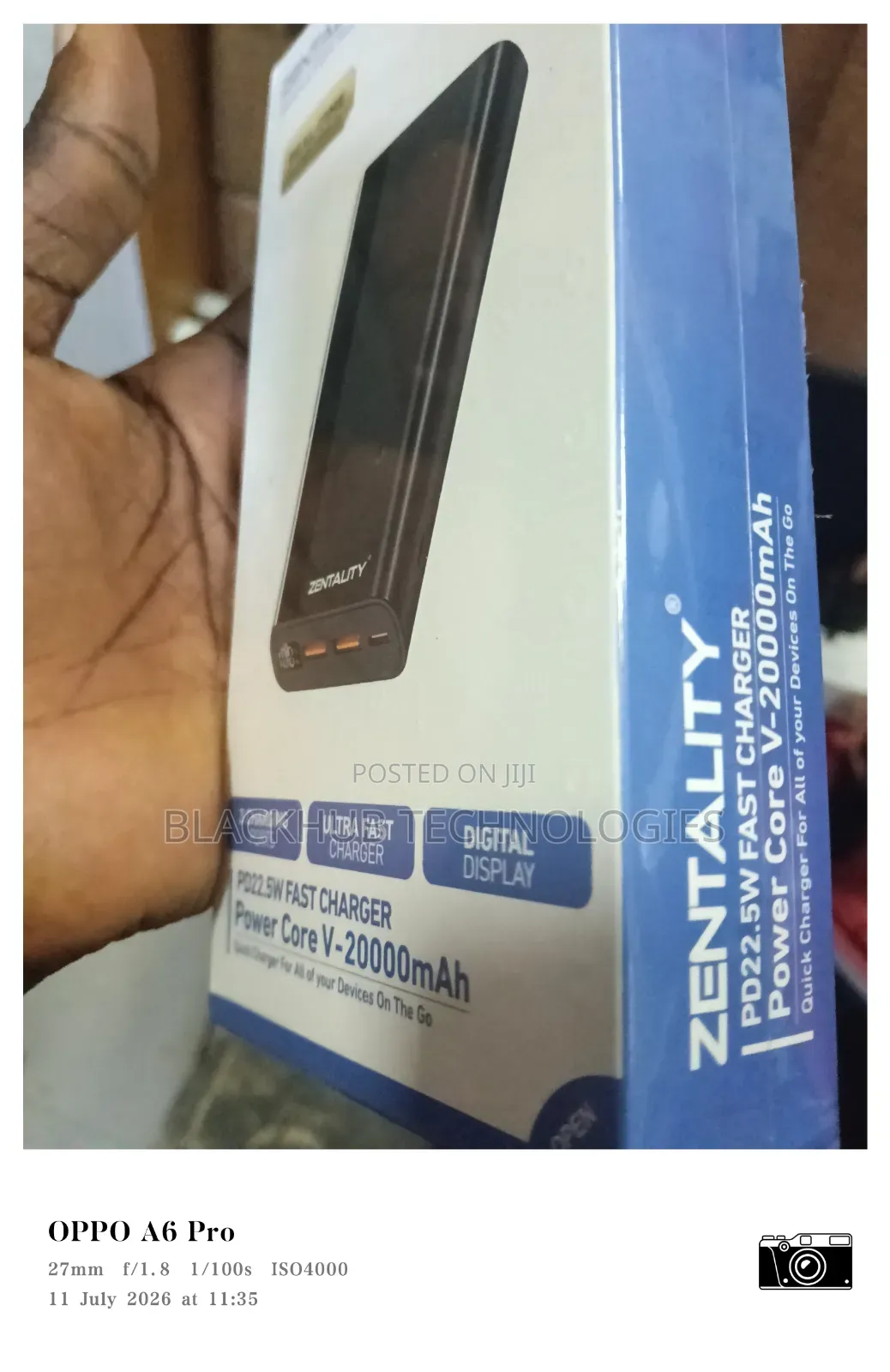 Zentality 20000mah 22.5w Power Core v Ultra Fast Powerbank