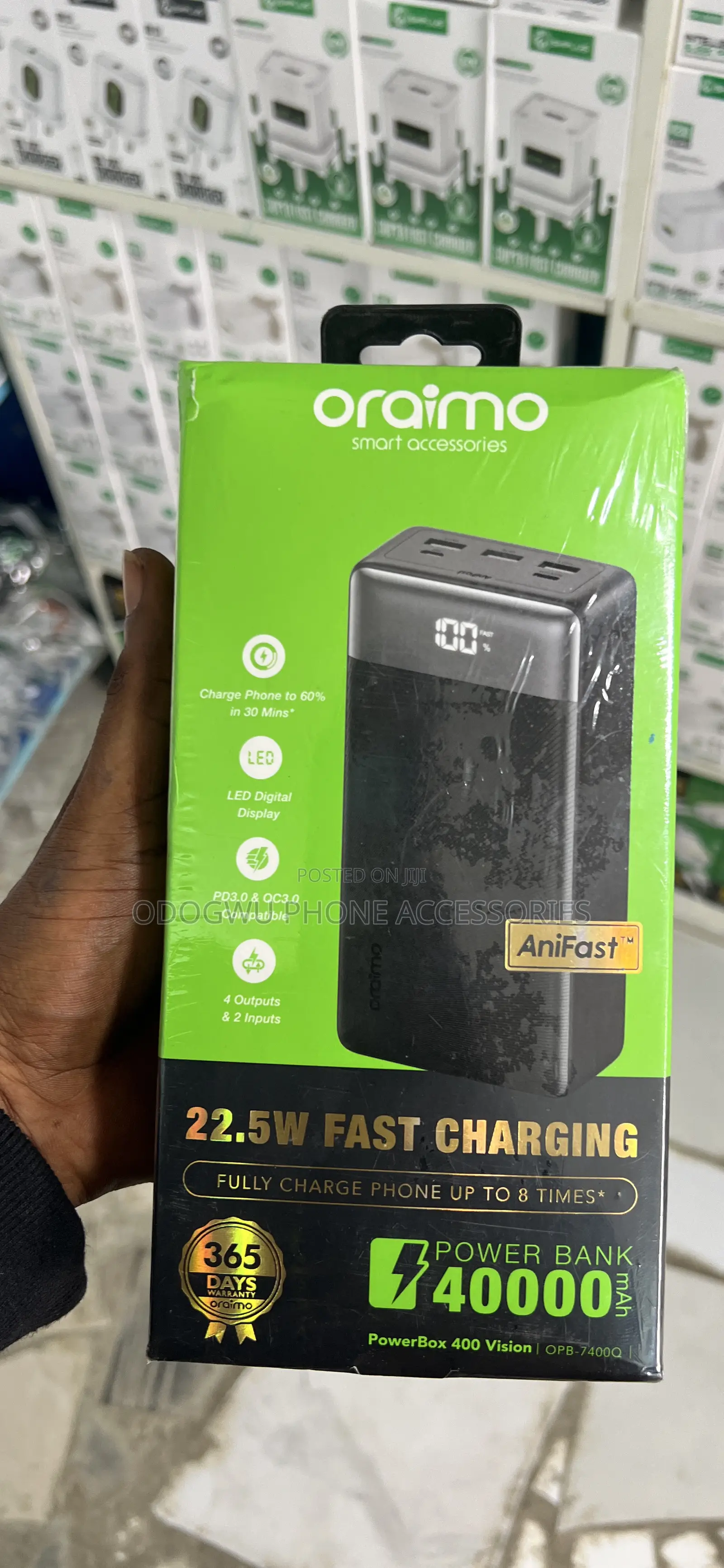 Original Oraimo 40000mah Power Bank