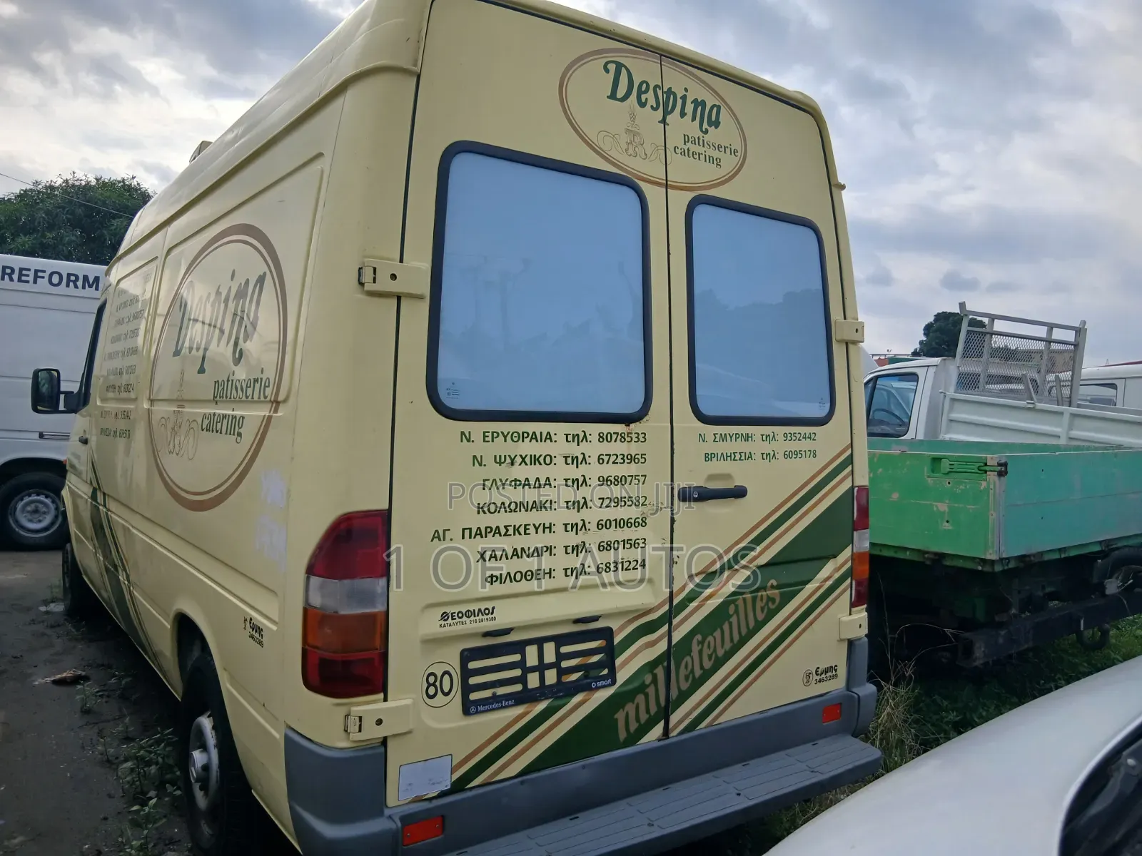 Mercedes-Benz T2 2002 Yellow