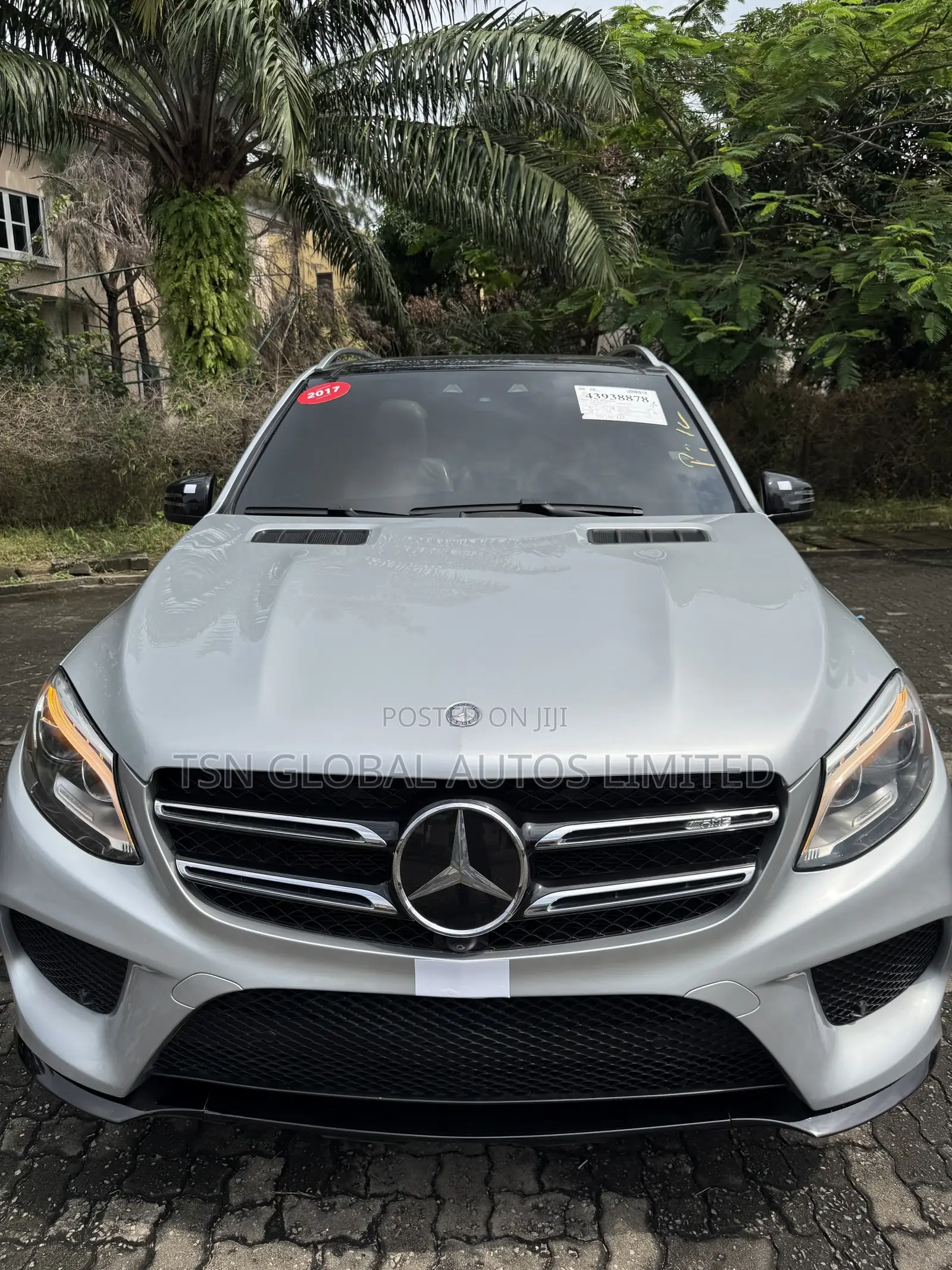 Mercedes-Benz GLE-Class AMG GLE 43 4MATIC 2017 Silver