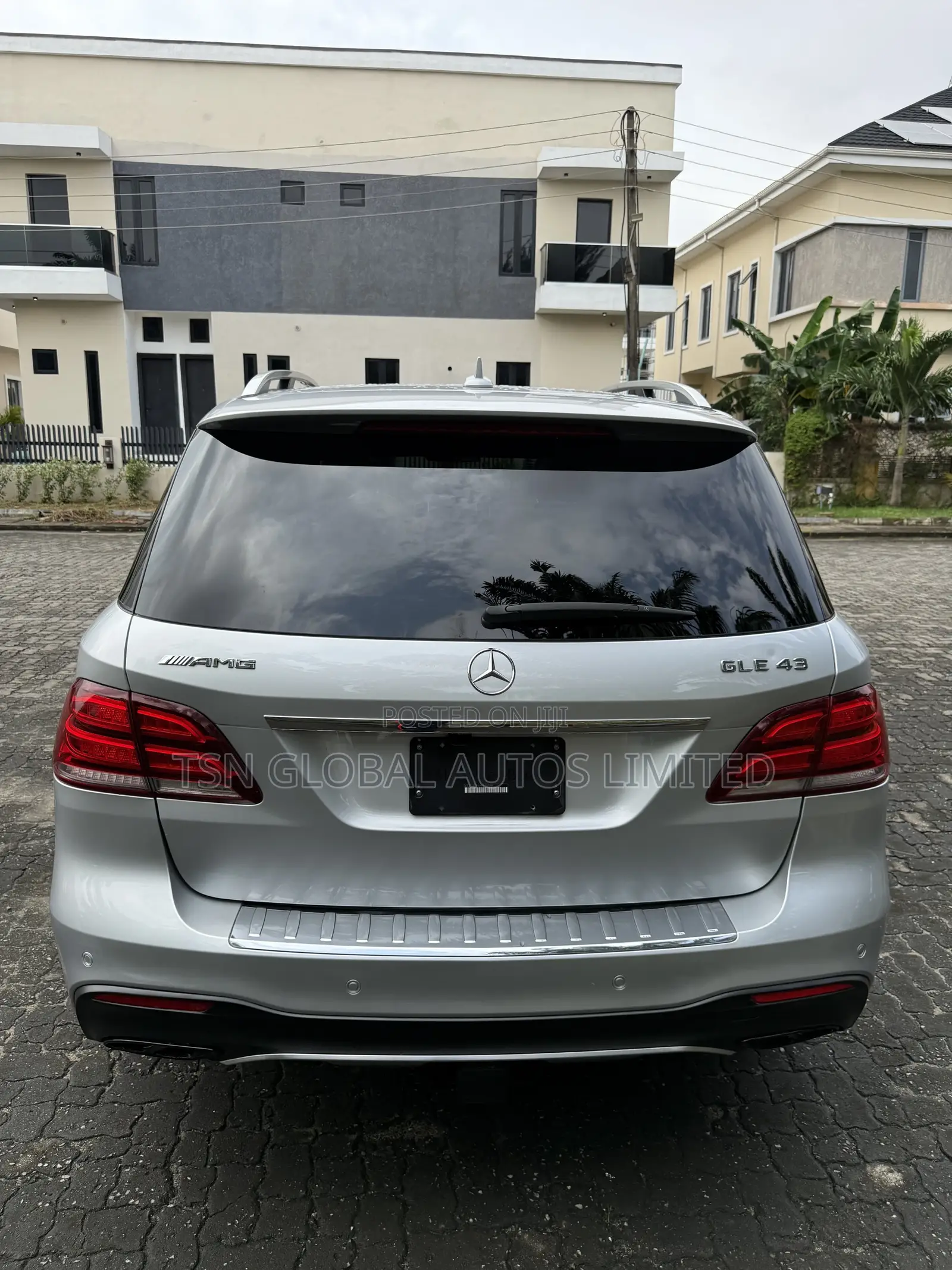 Mercedes-Benz GLE-Class AMG GLE 43 4MATIC 2017 Silver