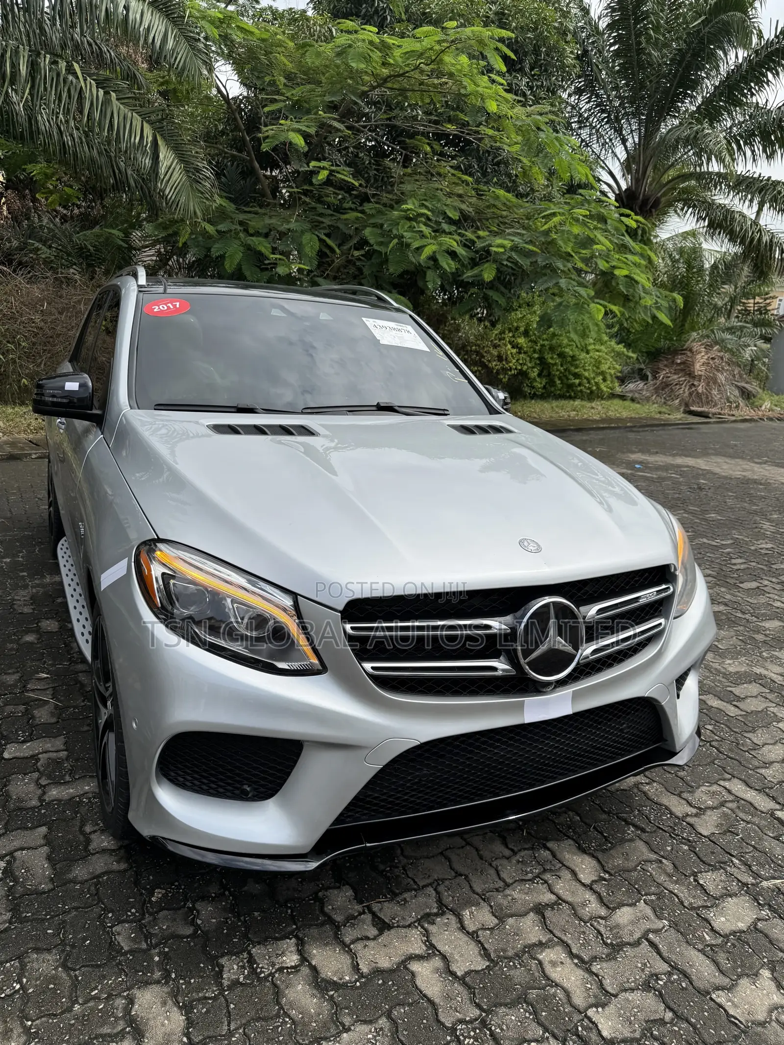 Mercedes-Benz GLE-Class AMG GLE 43 4MATIC 2017 Silver